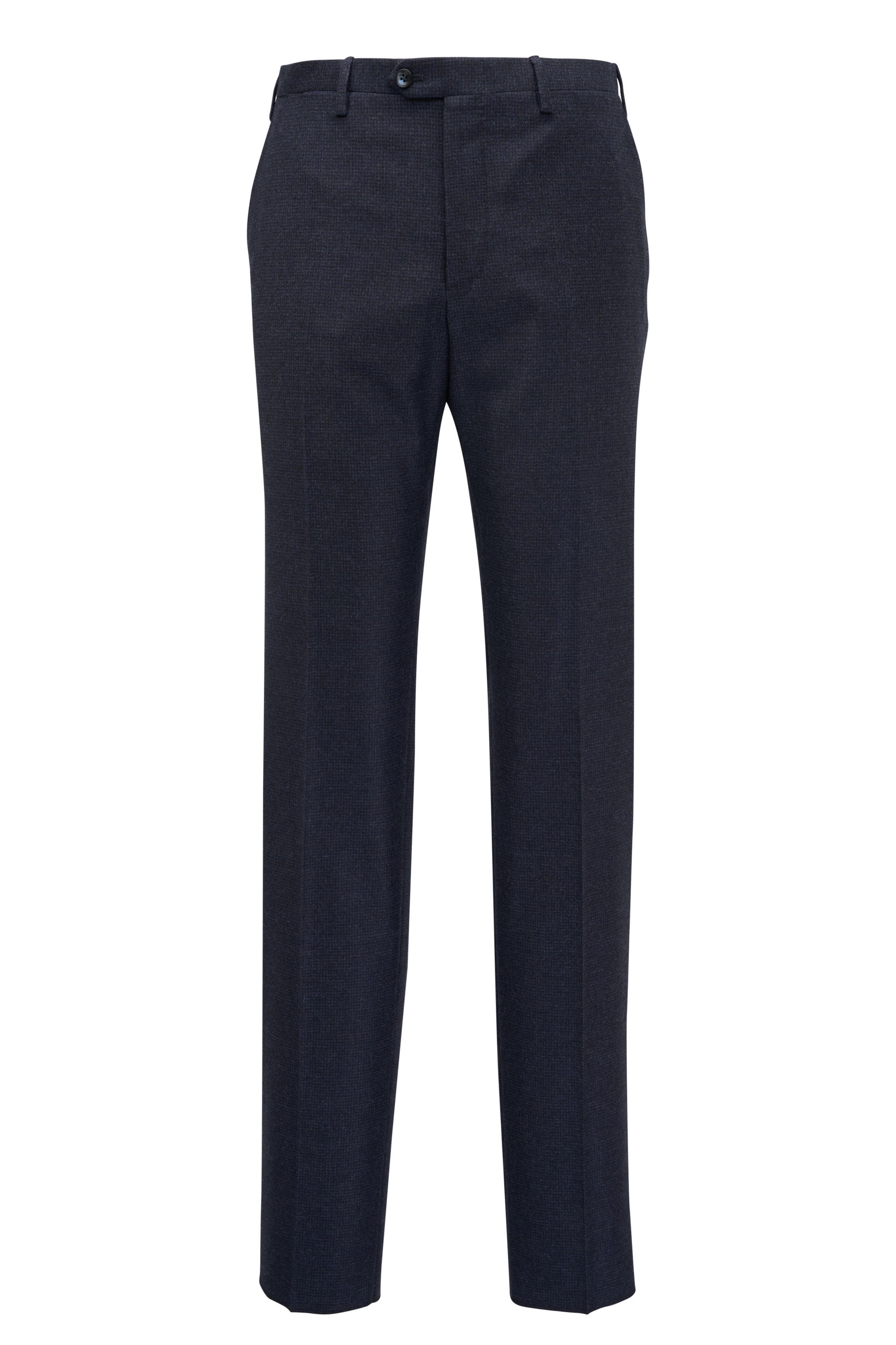 Kiton o1mtch0225 Mix Tonal Houndstooth Suit in Navy Size 40R - 6 Thumbnail