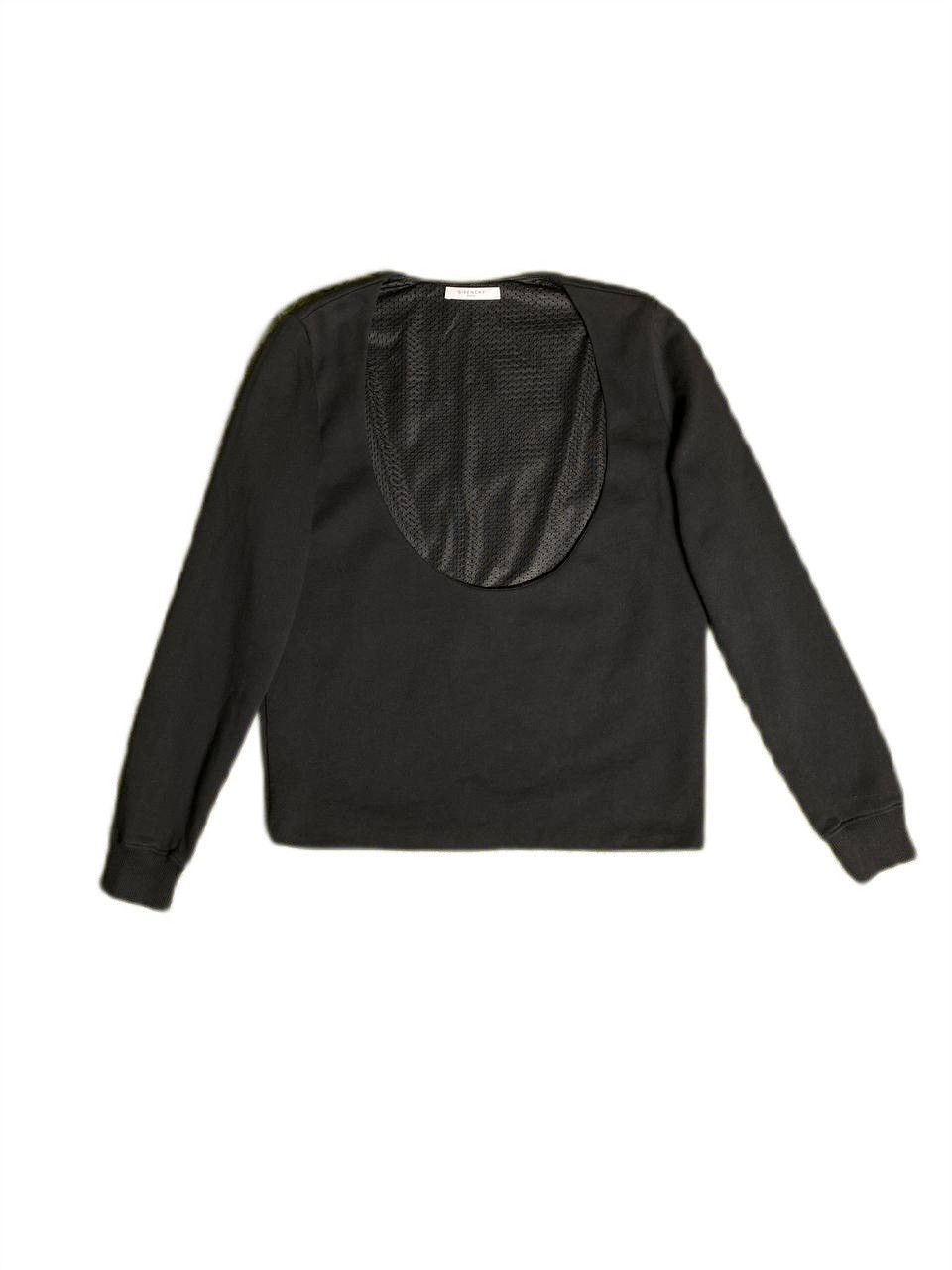Givenchy Givenchy Open Neckline Track Sweatshirt Women Size S / US 4 / IT 40 - 1 Thumbnail