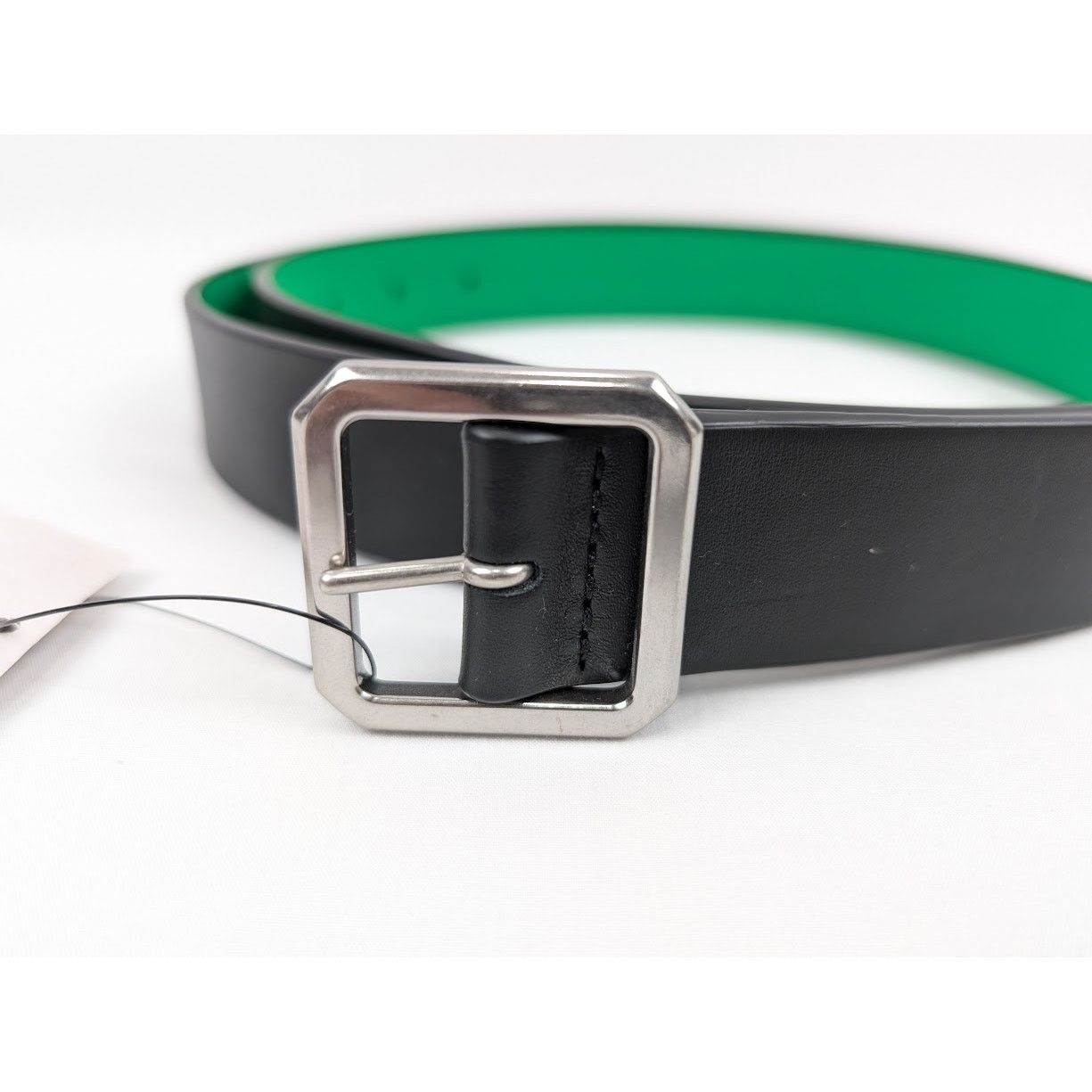 Bottega Veneta o1rshd1 Q:2 / Size: 110 / Cintura Belt in Nero/Electric Blue Size 42 - 3 Thumbnail