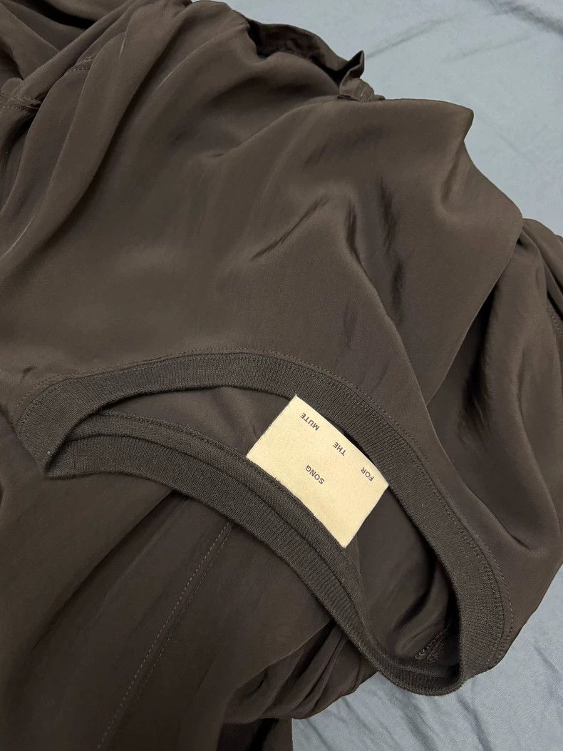 Song For The Mute Song For The Mute black brand silk-like long-sleeve Size US L / EU 52-54 / 3 - 8 Thumbnail