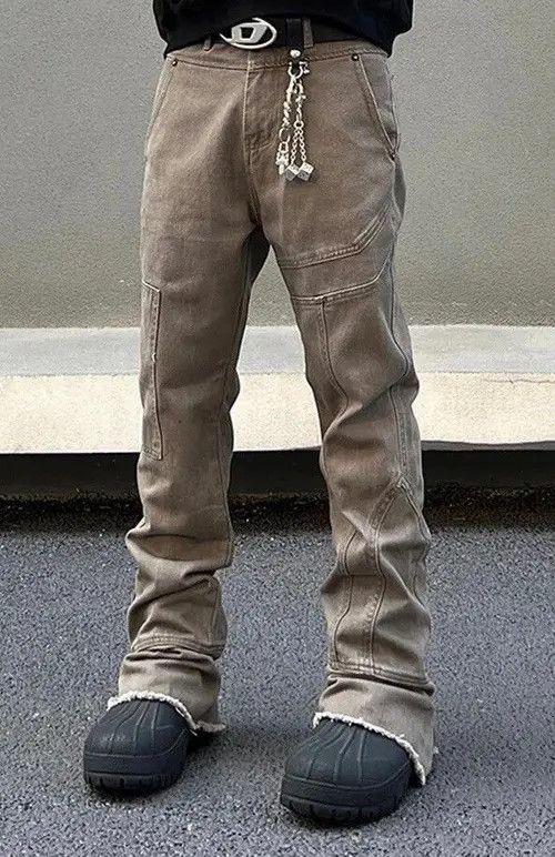 VIBE Vintage Baggy Flared Jeans Size US 30 / EU 46 - 2 Thumbnail
