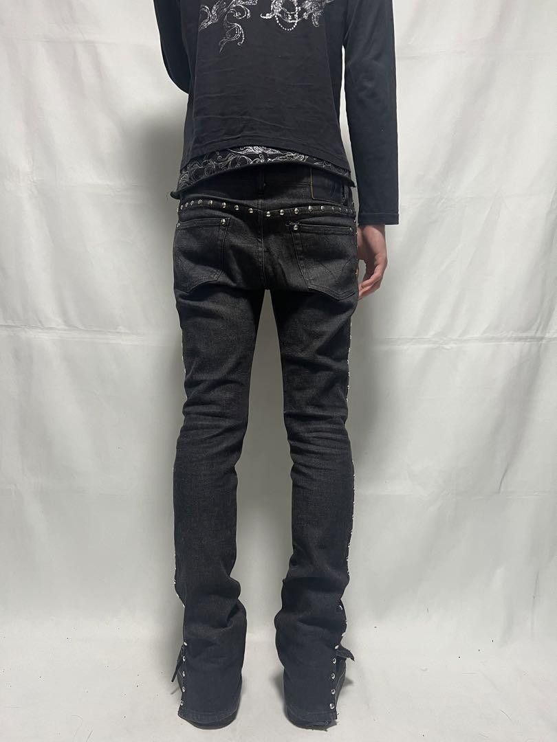 Hysteric Glamour Hysterics STUDS FLARE DENIM Size US 29 - 4 Thumbnail