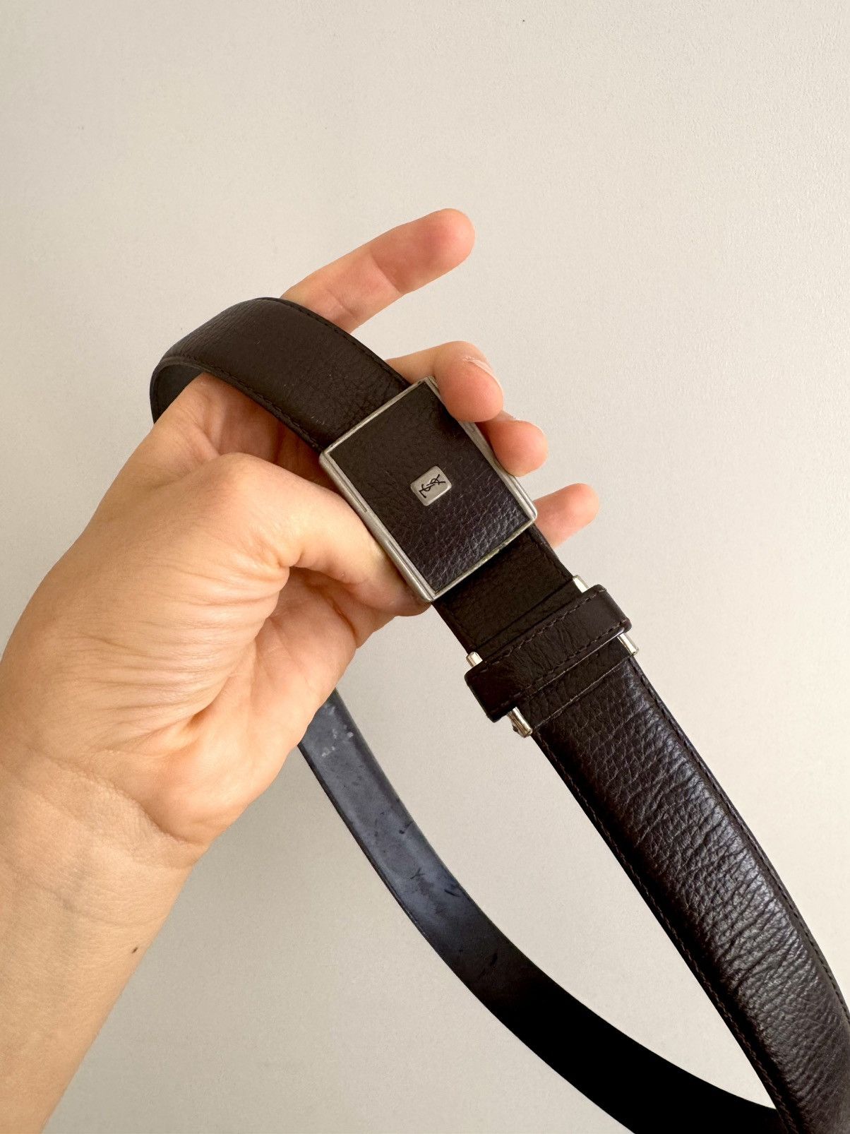 Vintage × Yves Saint Laurent Yves Saint Laurent YSL belt Size ONE SIZE - 1 Thumbnail
