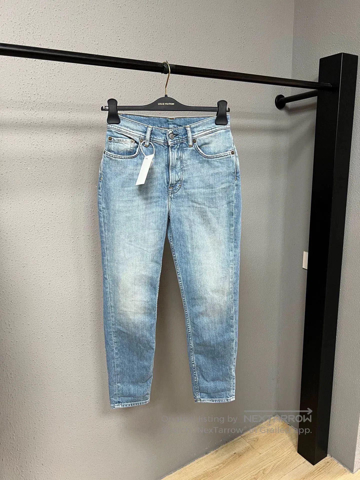 Acne Studios Light Wash Denim Jeans.