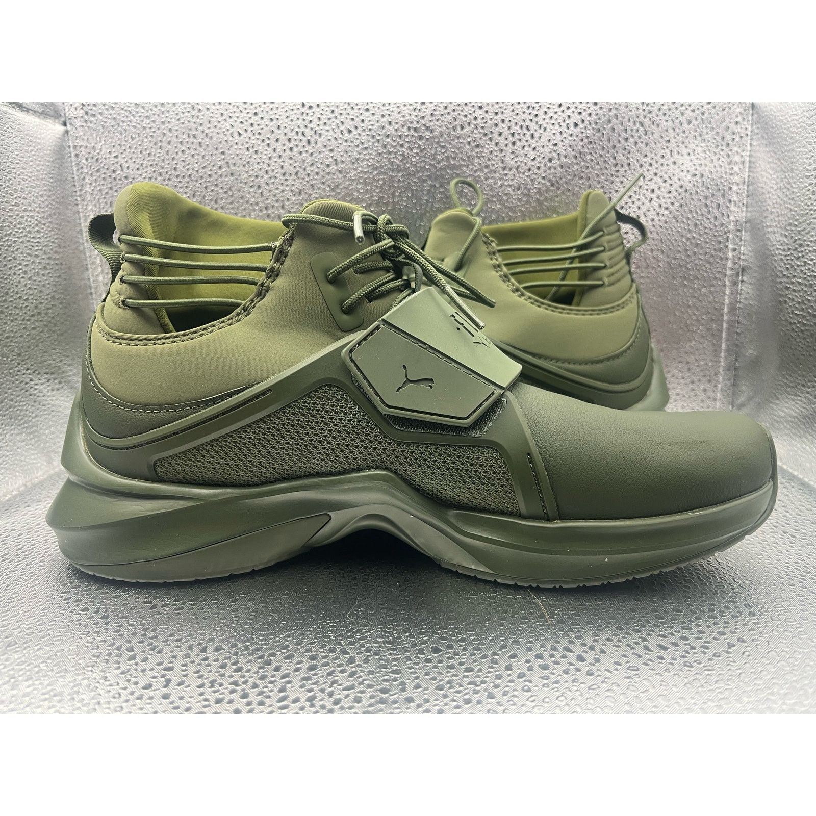 Puma Puma Trainer Hi By Fenty x Rihanna Cypress Green Sneakers Size US 7.5 / IT 37.5 - 3 Thumbnail