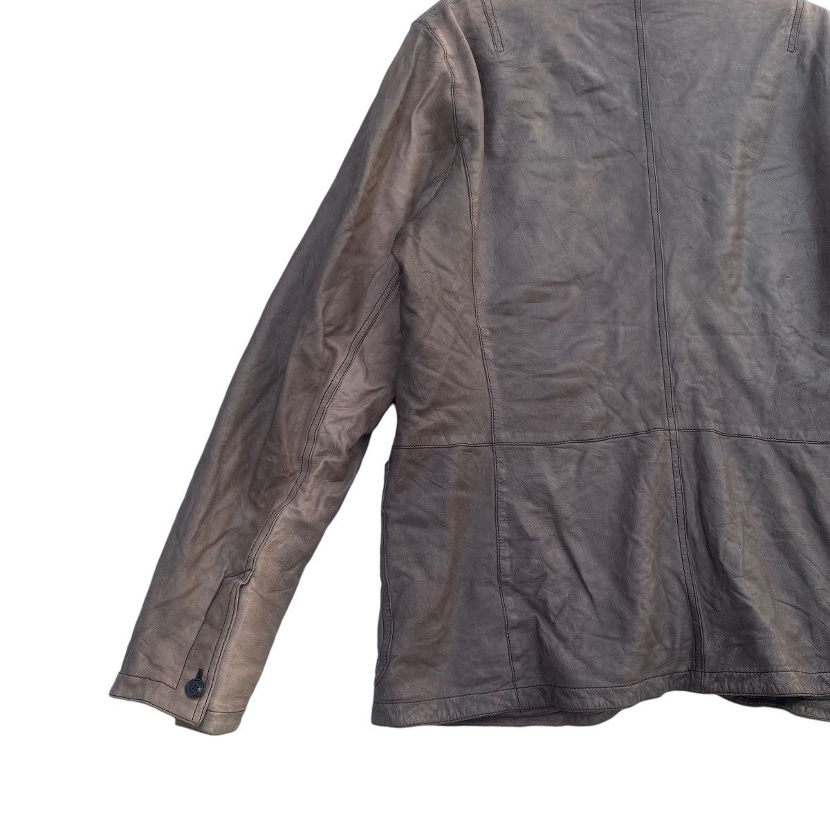 Neil Barrett Vintage NEIL BERRETT Pelle Leather Jacket Made in Italy Size US XL / EU 56 / 4 - 7 Thumbnail