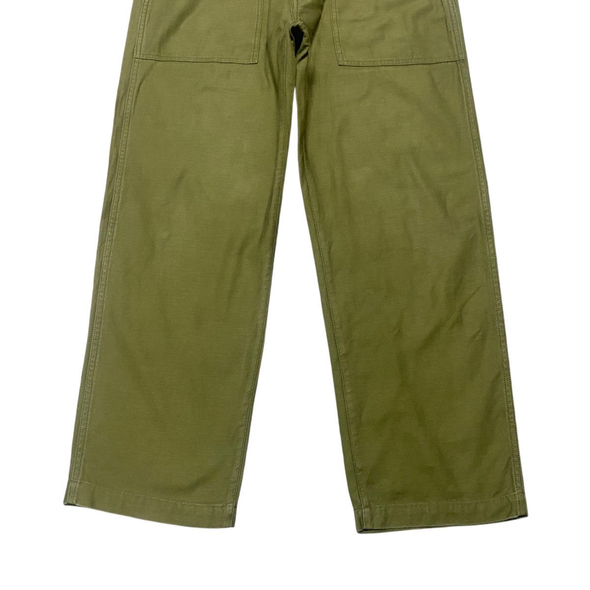Japanese Brand Gung Ho Sateen Military Fatigue Pants Size US 33 - 6 Thumbnail