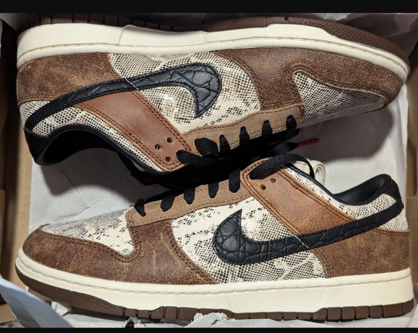 Nike Dunk Low Premium CO.JP Brown Snakeskin