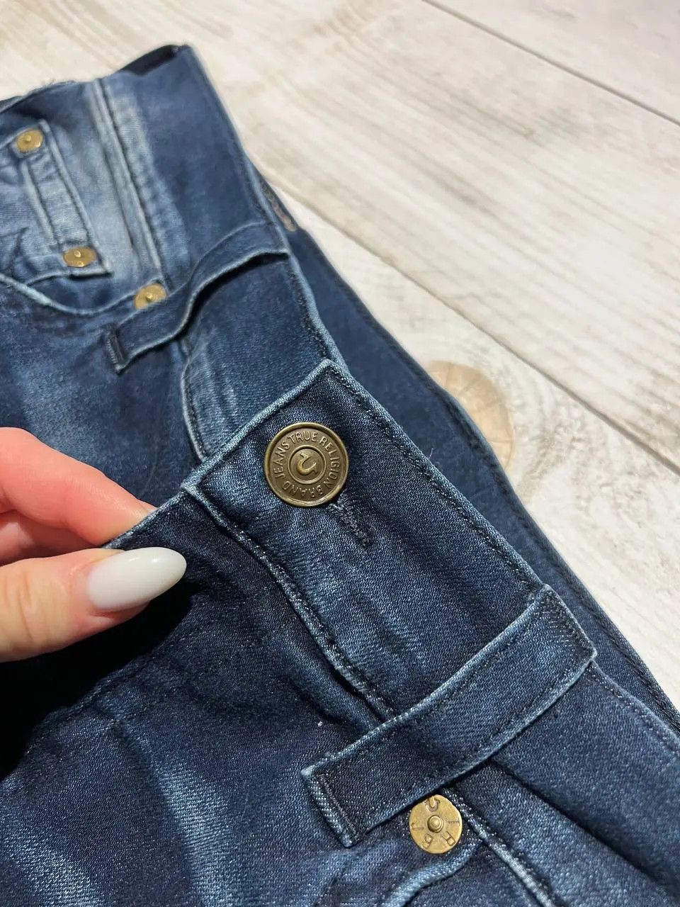 True Religion Vintage True Religion Geno Denim Jeans Relaxed Slim 36x28 Size US 36 / EU 52 - 7 Thumbnail