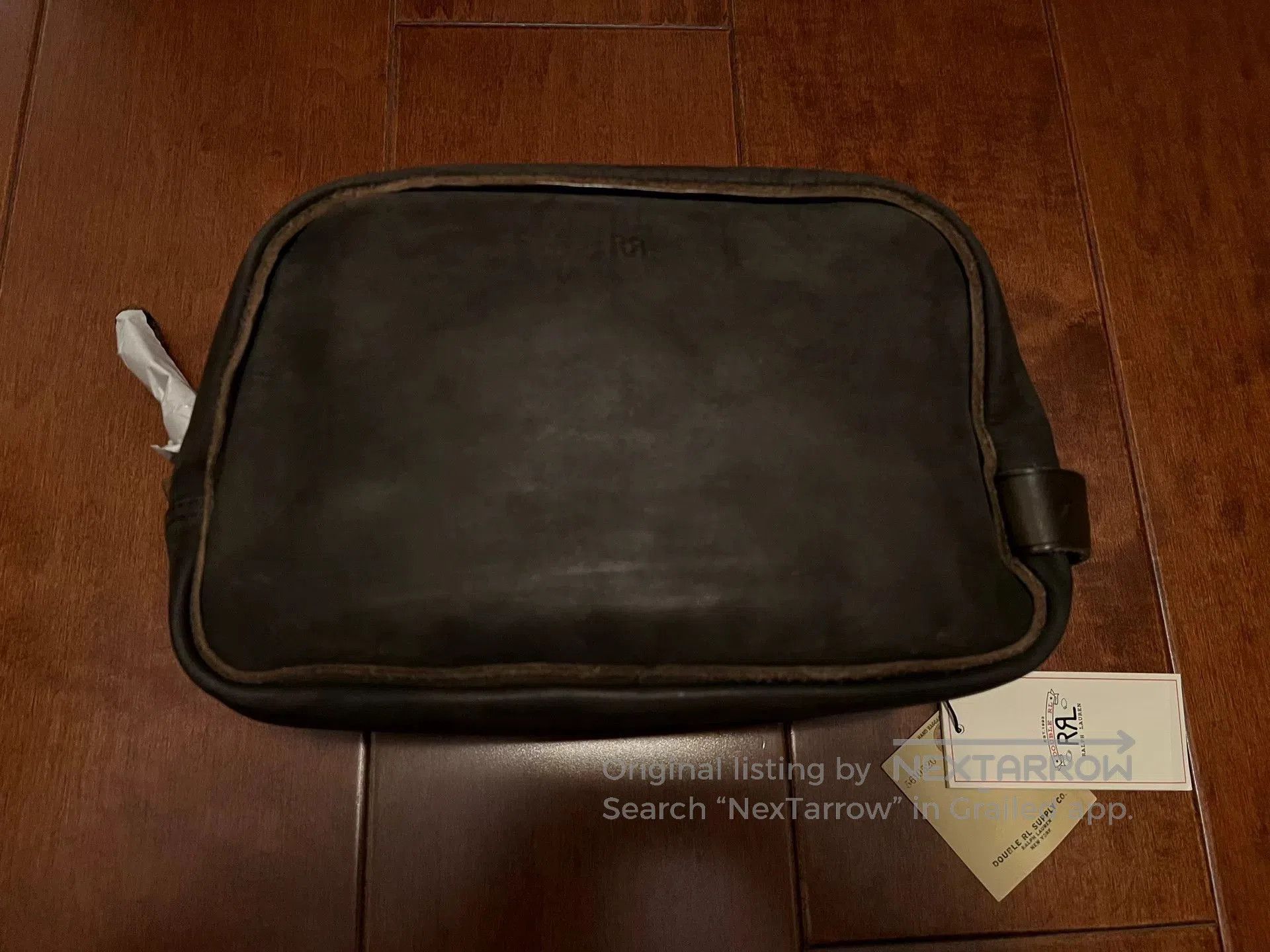RRL Ralph Lauren RRL Double RL Leather Storage Bag. Size ONE SIZE - 1 Thumbnail