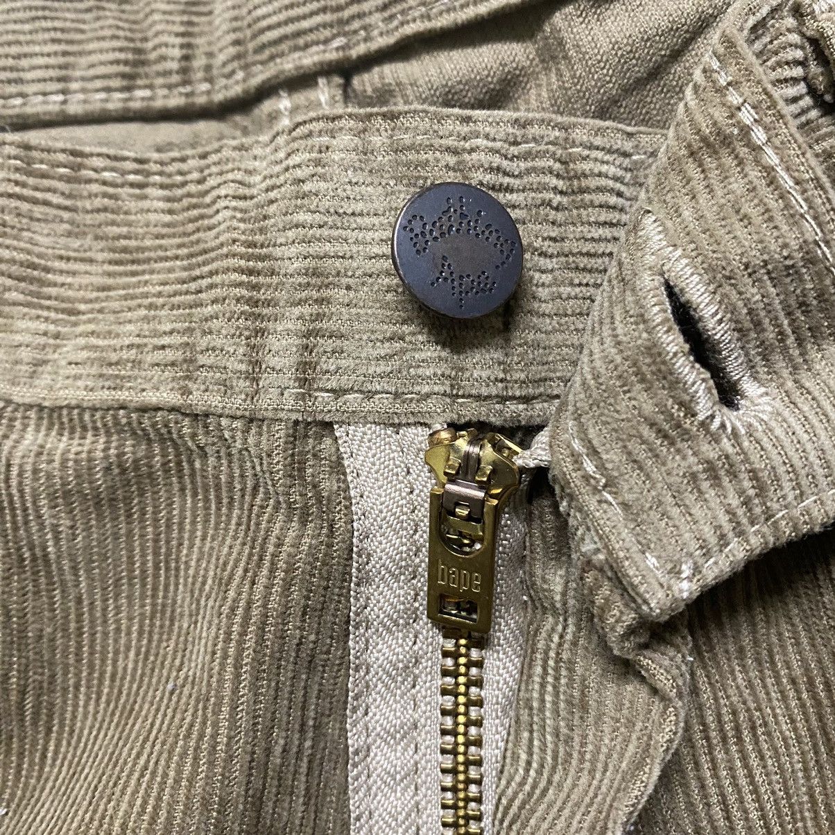 Bape Vintage A Bathing Ape BAPE Carpenter Pants Corduroy Size US 34 / EU 50 - 17 Thumbnail