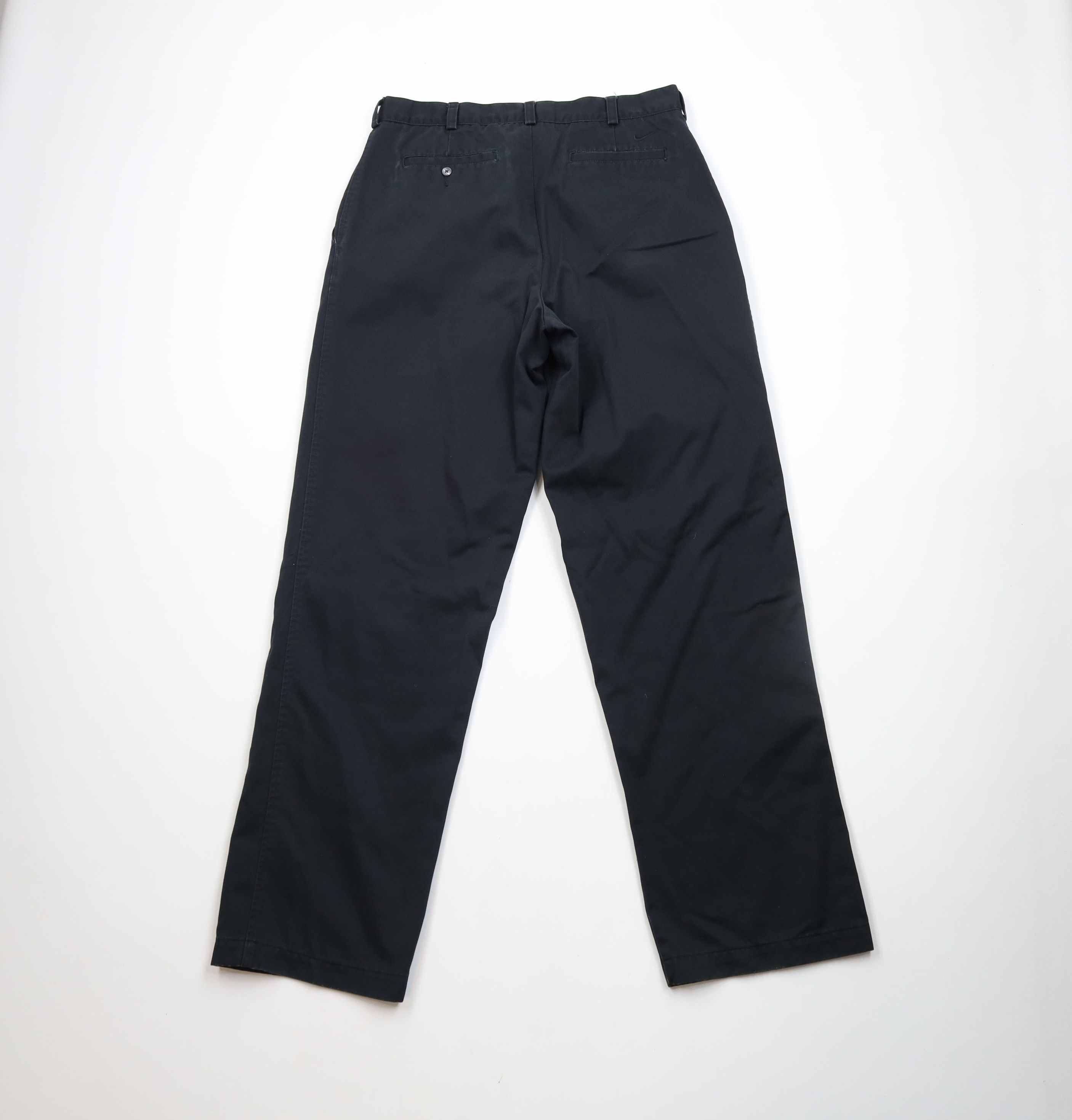 Nike × Vintage Vintage Y2K Nike Golf Scott Mini Swoosh Wide Leg Pants Size US 34 / EU 50 - 9 Thumbnail