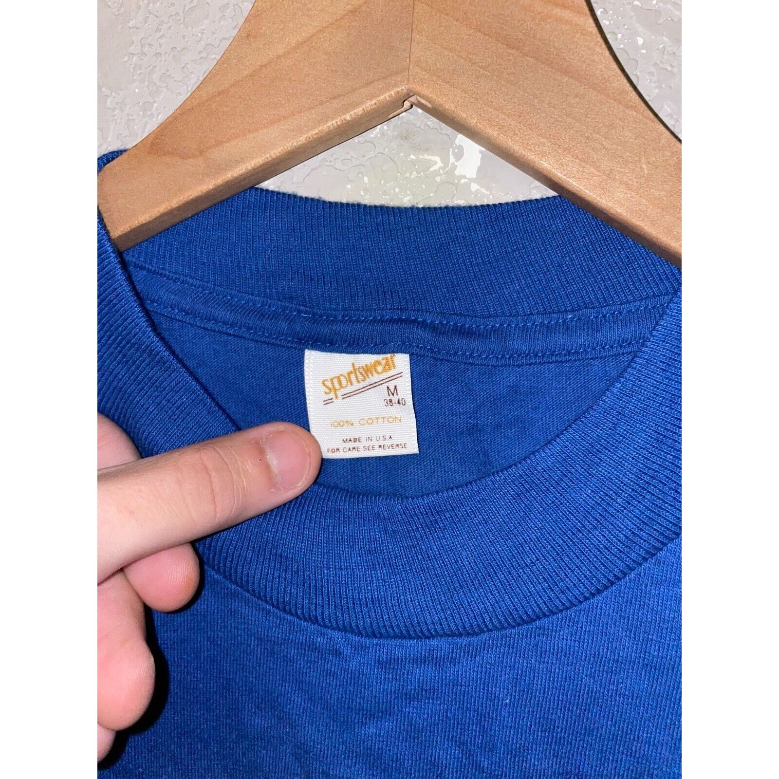 Other Vintage 80s Arizona Shirt State Orange Blue Tee 1986 Medium Size US M / EU 48-50 / 2 - 8 Thumbnail