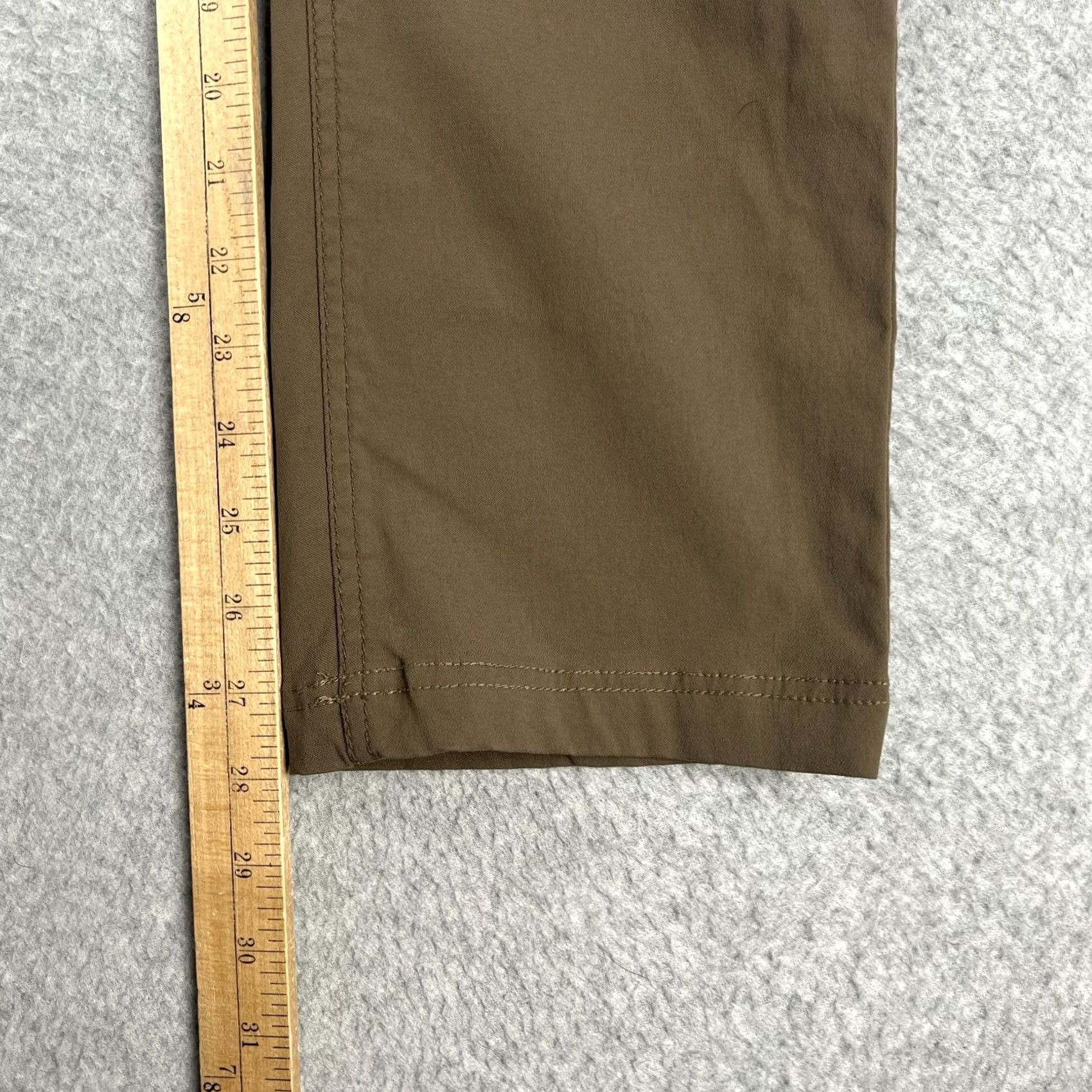 Prana Prana Pants Mens Slim 32x28 Beige Stretch Hiking Trail Outdoors Fishing Brion II Size US 32 / EU 48 - 6 Thumbnail