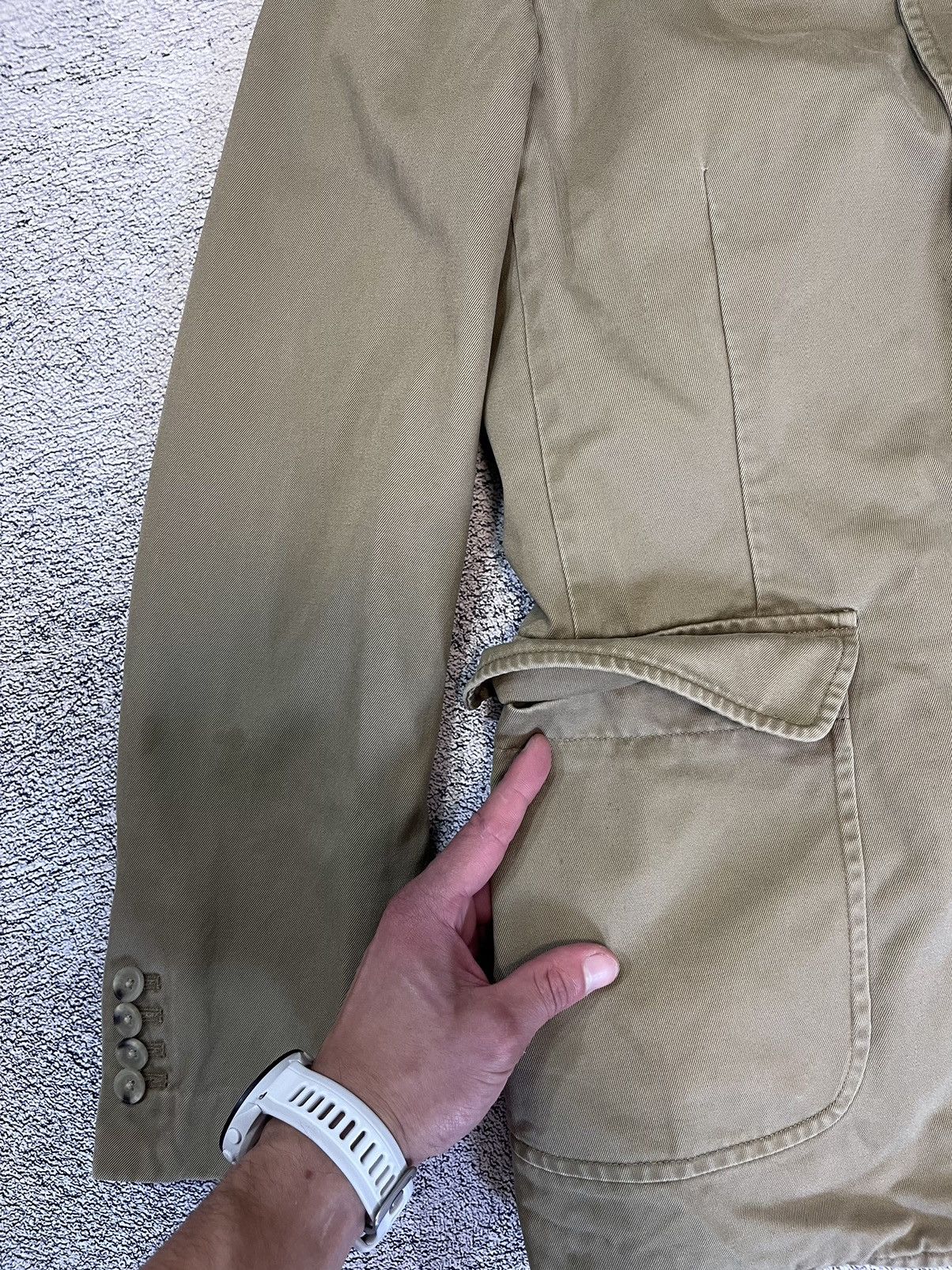 Polo Ralph Lauren Polo Ralph Lauren Cotton Blazer Jacket 3-Button Vintage S Size 38R - 18 Thumbnail