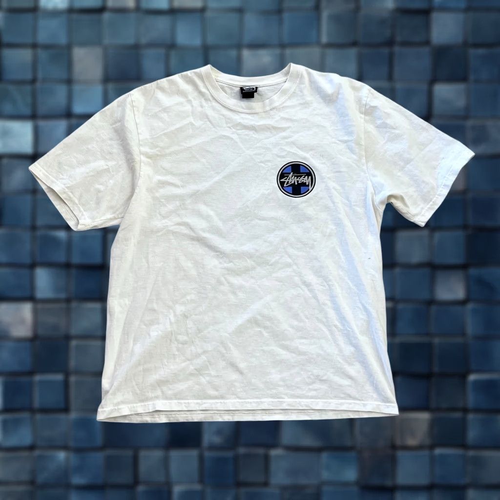 Stussy × Vintage Vintage Stussy x James Jarvis Graphic T Shirt