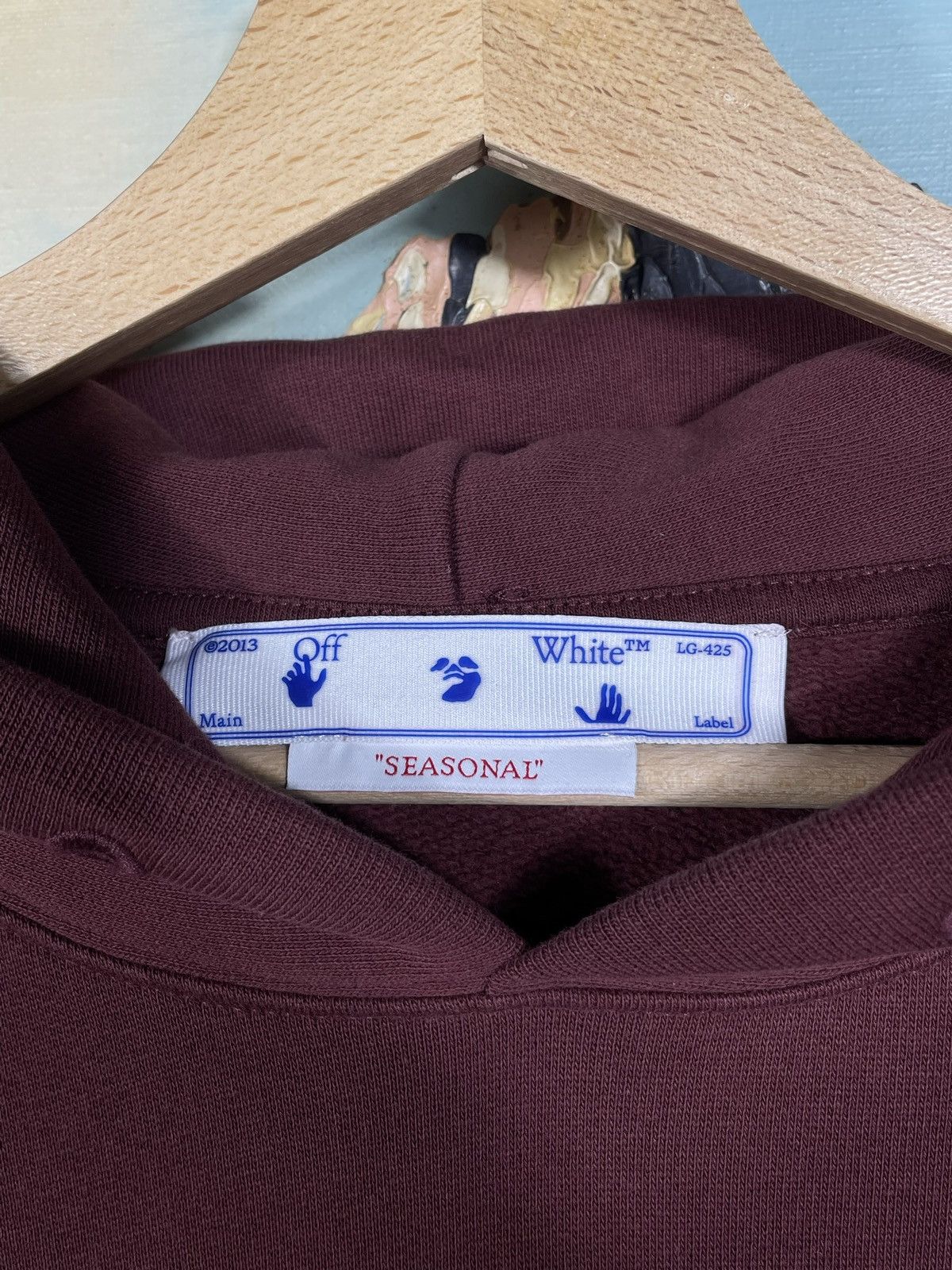 Off-White Off-White Red Hoodie Sweatshirt Streetwear Virgil Abloh Size US S / EU 44-46 / 1 - 5 Thumbnail