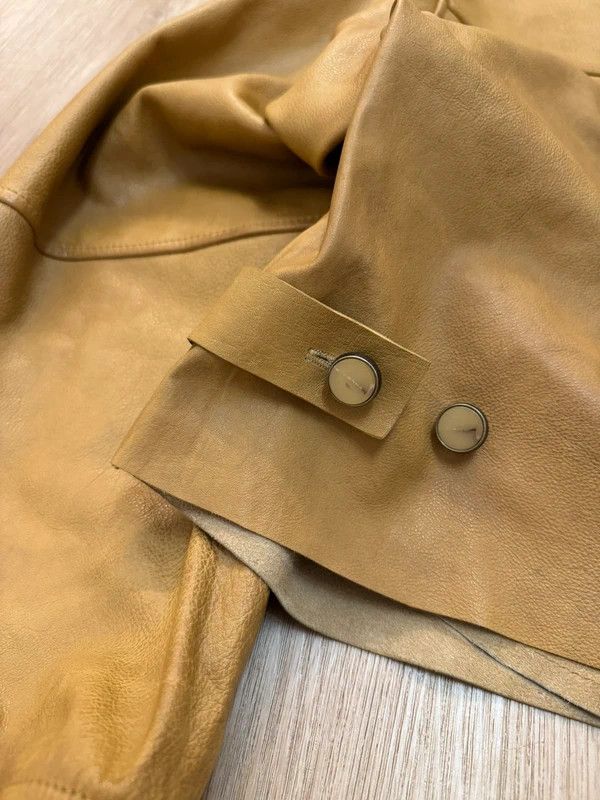 Other Alysi Cropped Boxy Leather Jacket Italy Pelle size M Size M / US 6-8 / IT 42-44 - 7 Thumbnail