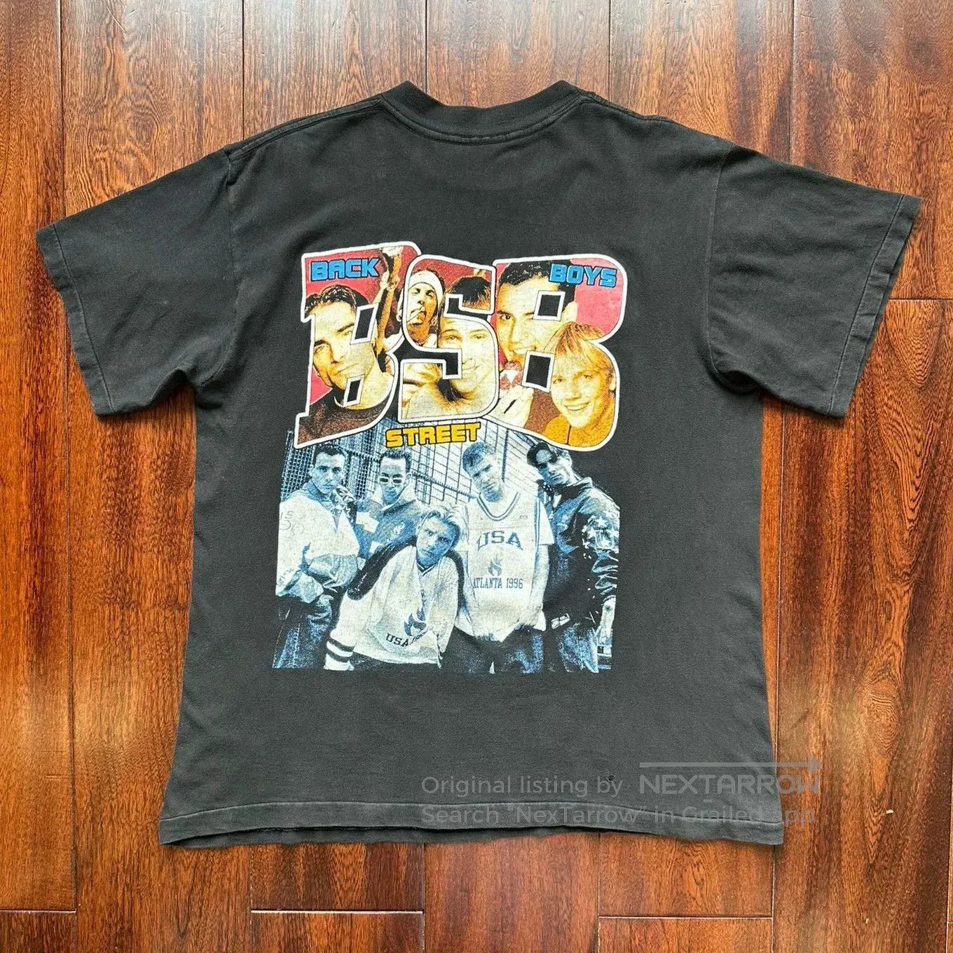 Vintage Vintage 90s Back Street Boys Tee. Size US M / EU 48-50 / 2 - 5 Thumbnail