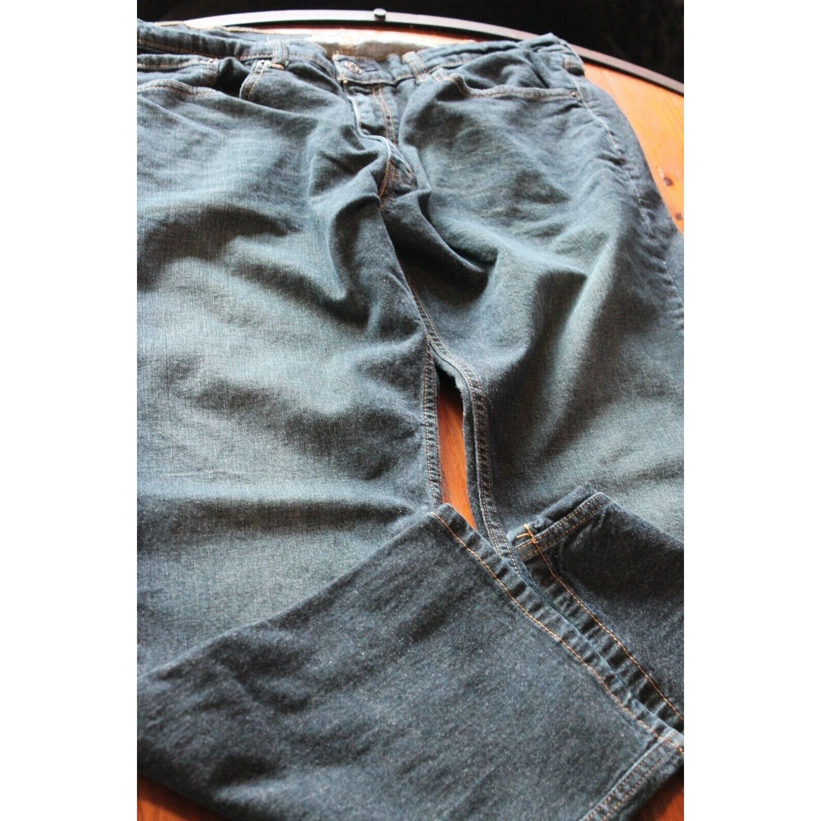 Levi's DENIZEN from Levi's Men's 285 Relaxed Jeans-Denim Blue 38x32 Size US 38 / EU 54 - 5 Thumbnail