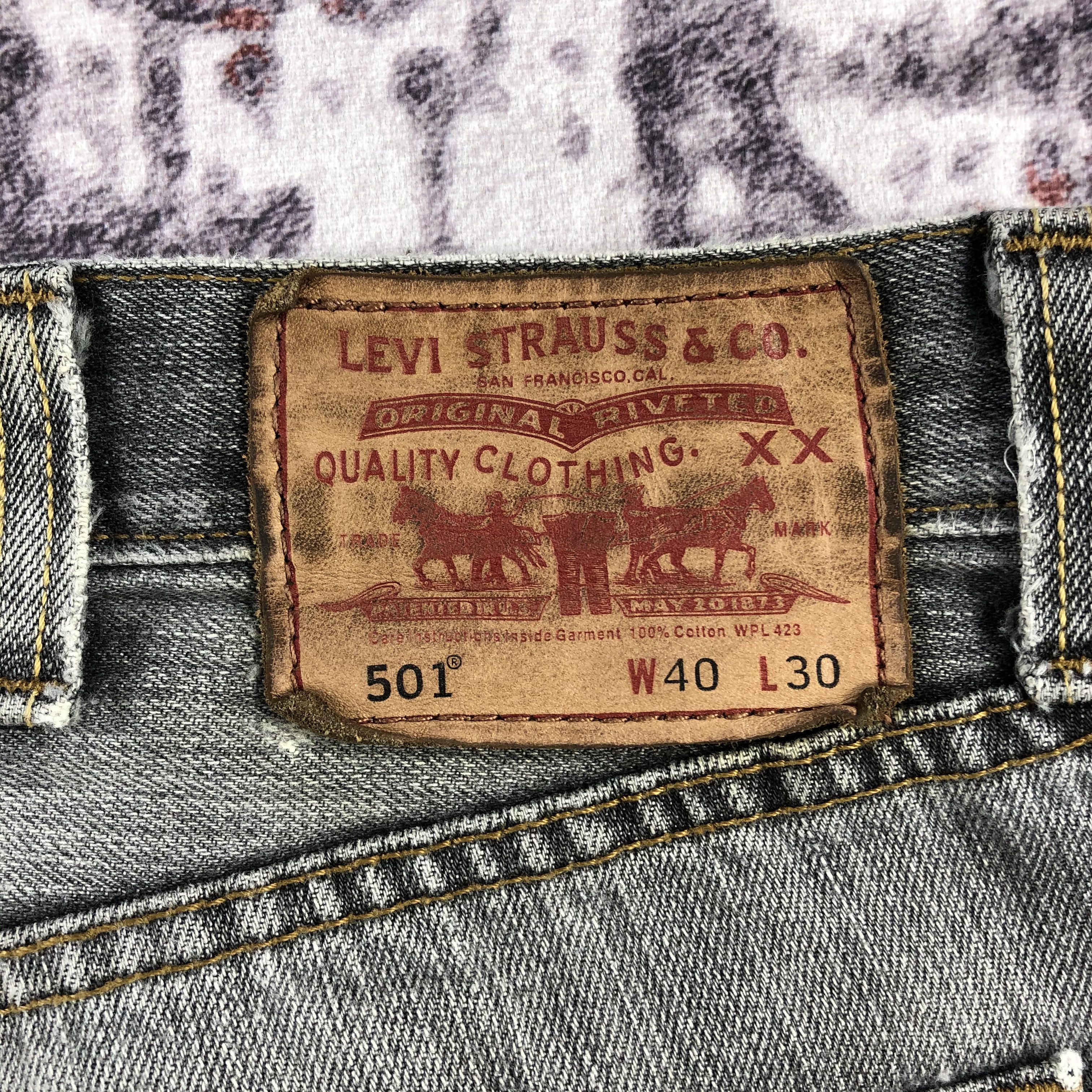 Levi's Vintage Levis 501 Earth Tone Jeans-JM2356 Size US 41 - 7 Thumbnail