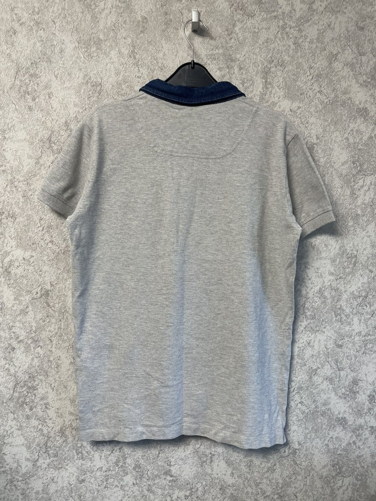Diesel Vintage Diesel Metallic Logo Polo Shirt Y2K Size US L / EU 52-54 / 3 - 12 Thumbnail