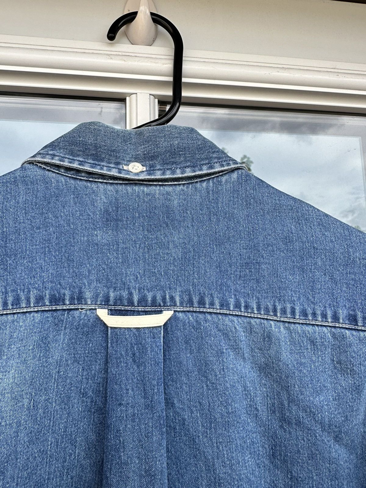 Acne Studios Acne Studios Bleached Denim Western Pocket Shirt Size US S / EU 44-46 / 1 - 9 Thumbnail