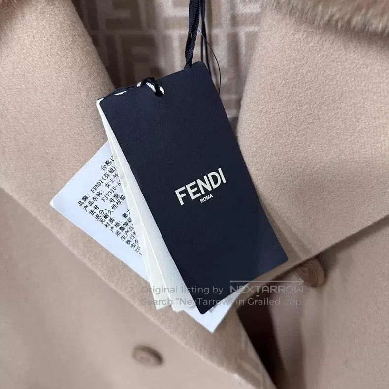 Fendi Fendi Monogrammed Mink Fur Coats Size XS / US 0-2 / IT 36-38 - 8 Thumbnail
