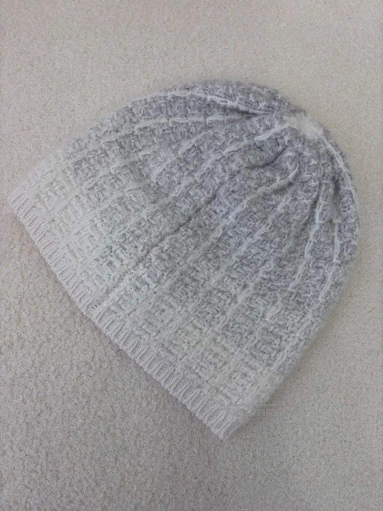 Chanel Chanel Handicraft Workshop Series Gray Gradient Knitted Co Size ONE SIZE - 2 Thumbnail