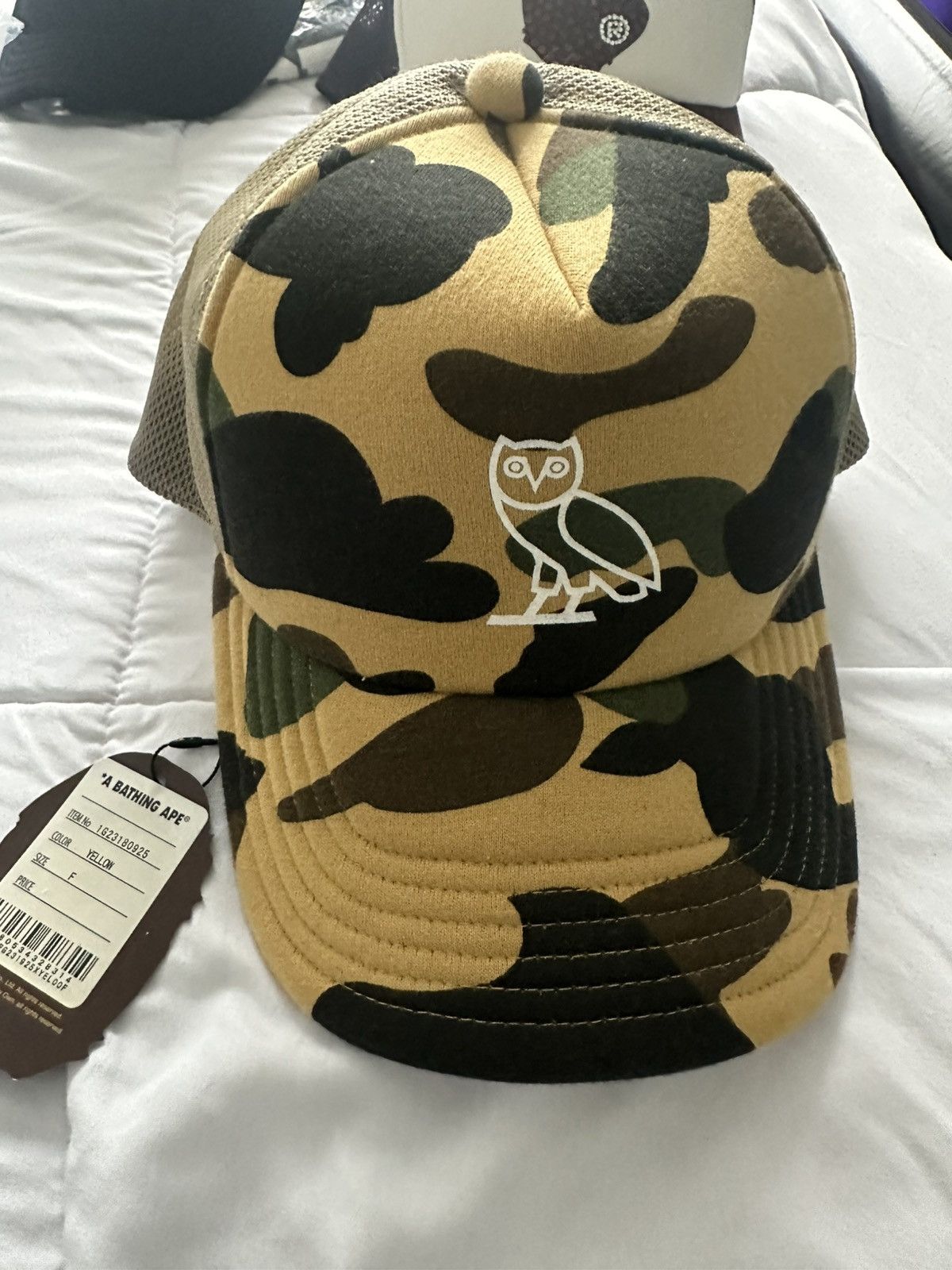 Bape × October's Very Own Ovo Bape Trucker Size ONE SIZE - 1 Thumbnail
