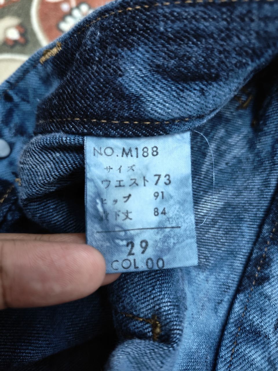 Japanese Brand Japanese Blueway Flare Denim Size US 28 / EU 44 - 7 Thumbnail