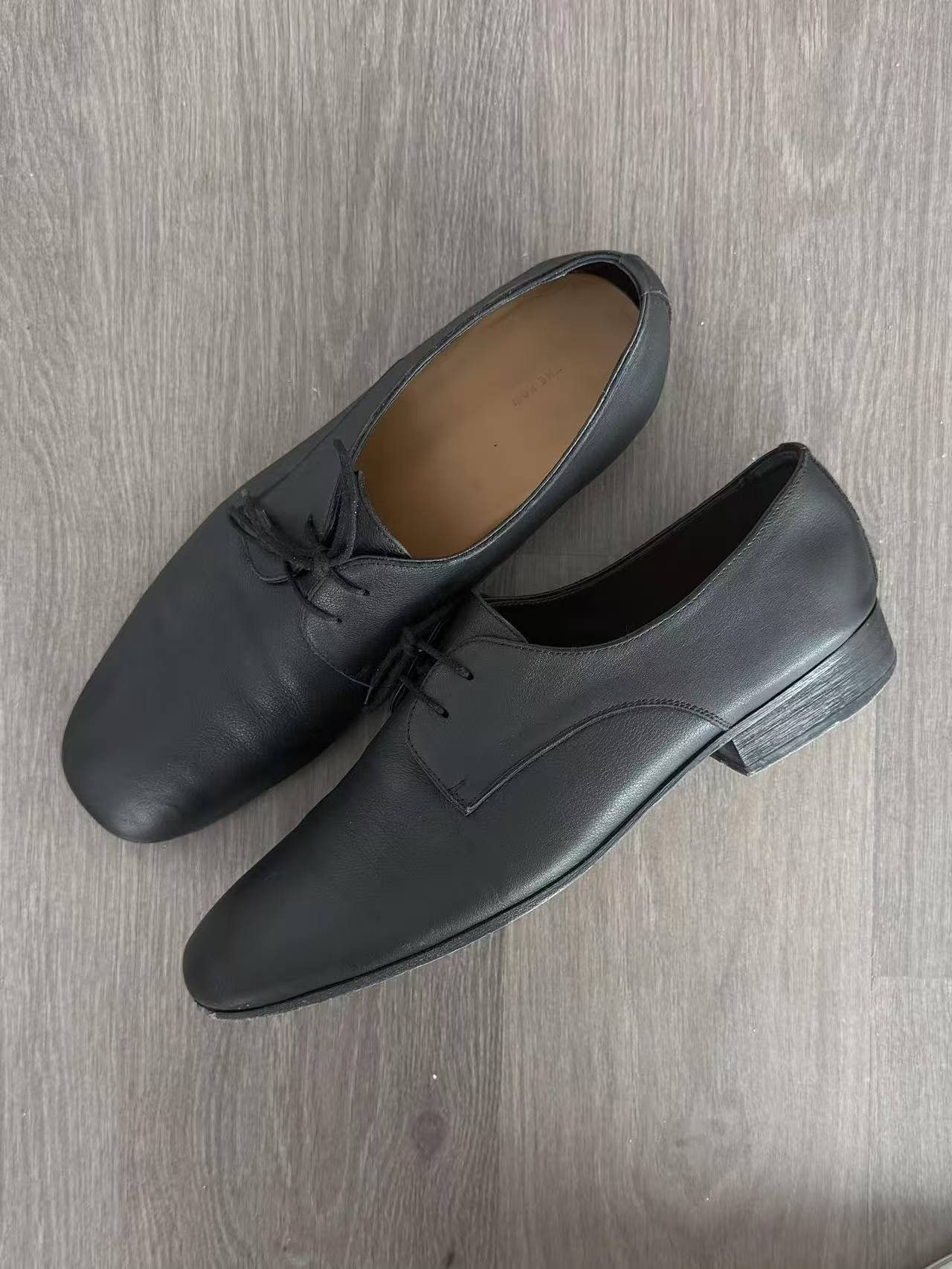 The Row Dylan Derby Shoe in Leather | Grailed