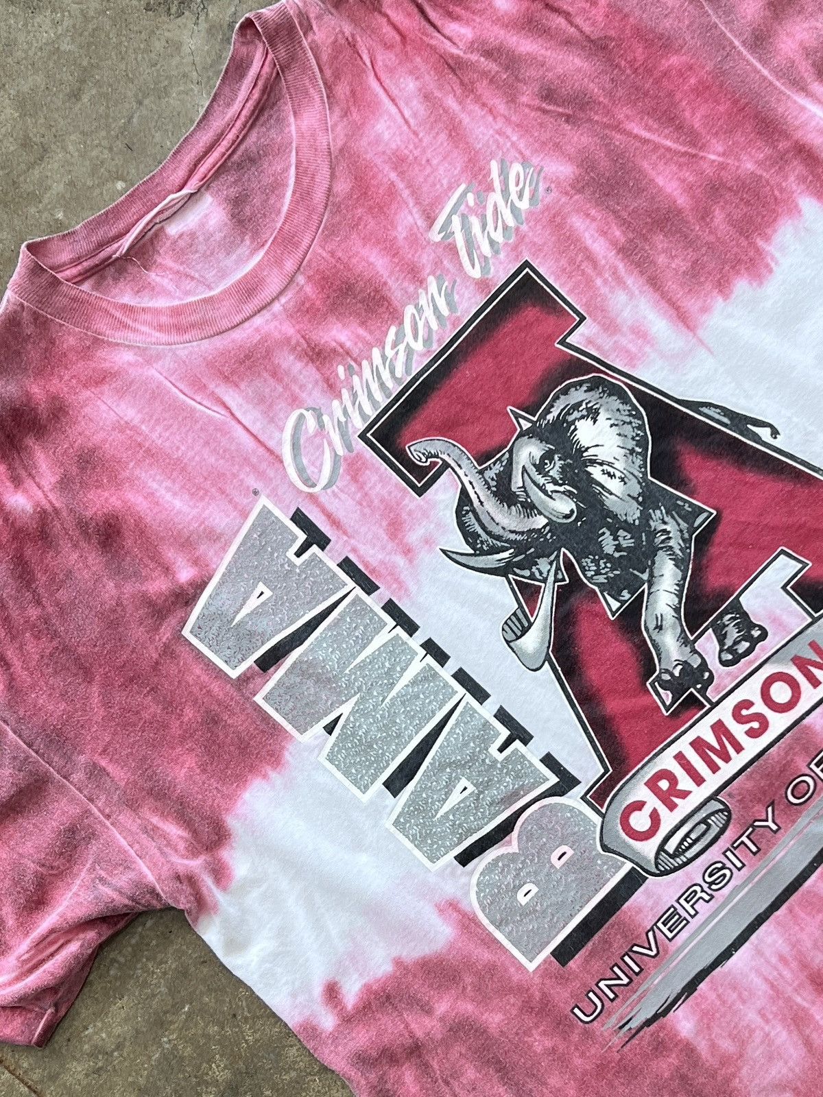 NCAA Vintage Alabama Crimson Tide Tie Dye Tee XXXL Size US XXL / EU 58 / 5 - 1 Thumbnail