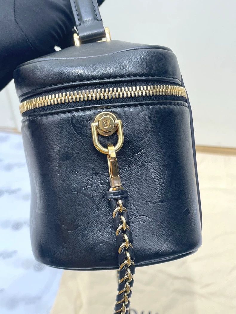 Louis Vuitton LV Black Pattern Makeup Bag-2506 Size ONE SIZE - 2 Thumbnail