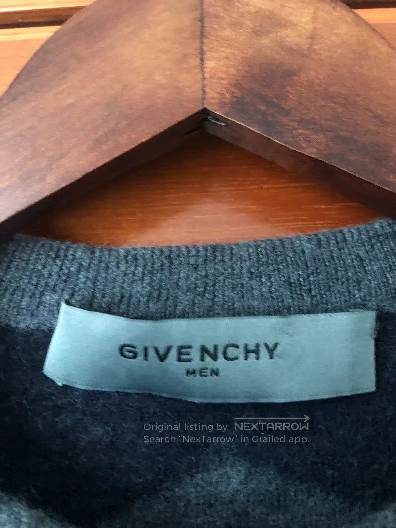 Givenchy Givenchy Grey Label Sweater Size US L / EU 52-54 / 3 - 4 Thumbnail