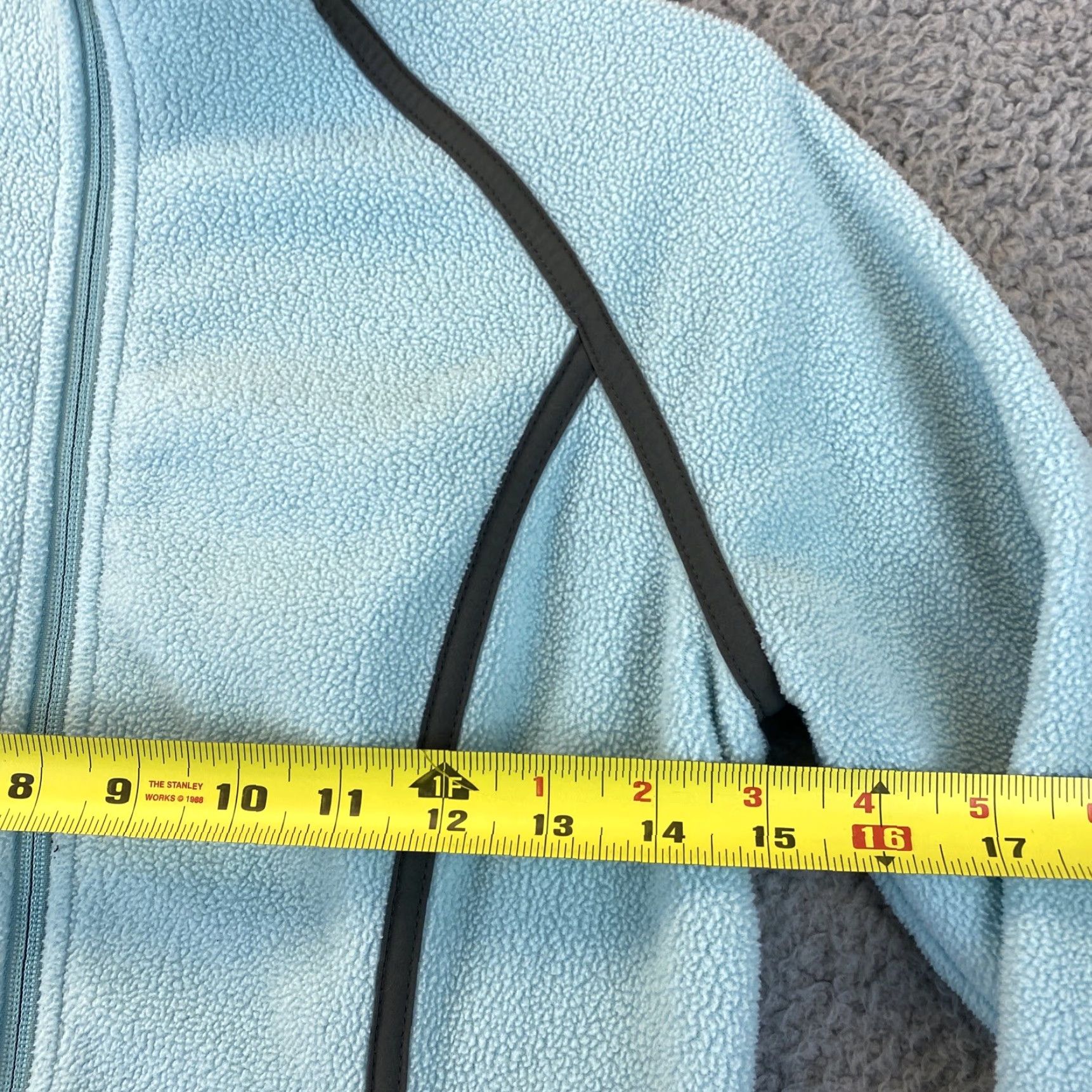 Eddie Bauer VINTAGE Eddie Bauer Fleece Teal Green Full Zip Jacket S Small Womens 54-7 Size S / US 4 / IT 40 - 6 Thumbnail