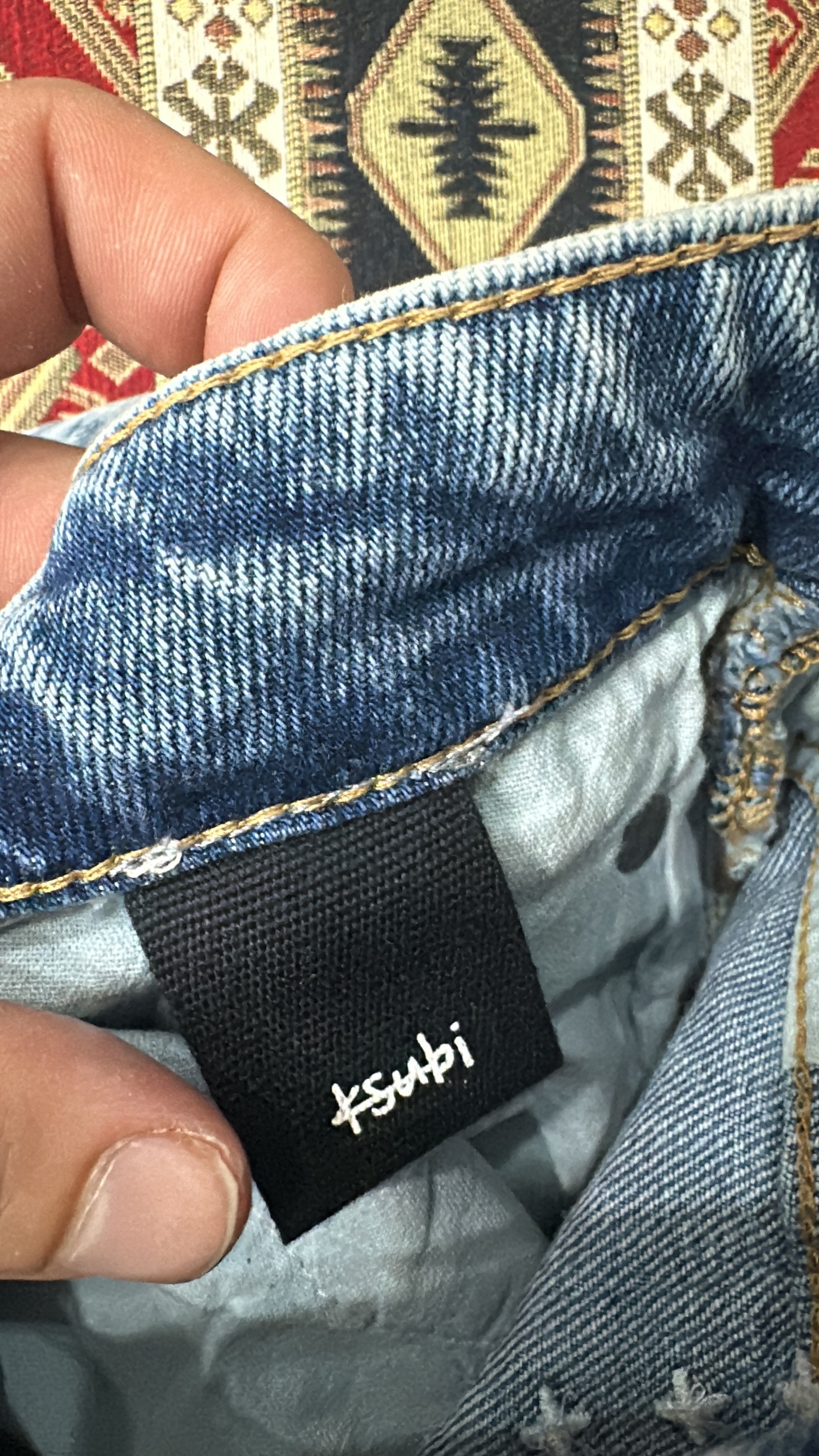 Ksubi Ksubi Chitch Get Home Safe Size 36 Blue Size US 36 / EU 52 - 8 Thumbnail