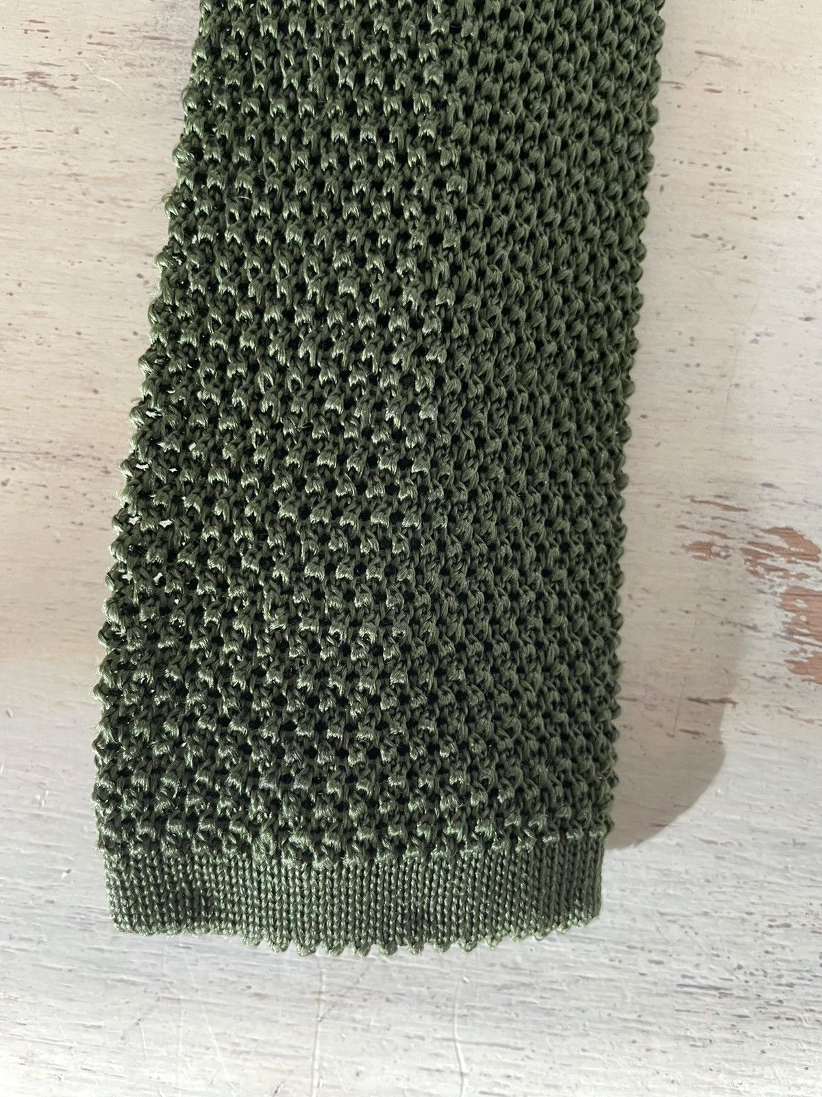 Paul Stuart Knit Silk Tie Size ONE SIZE - 4 Thumbnail