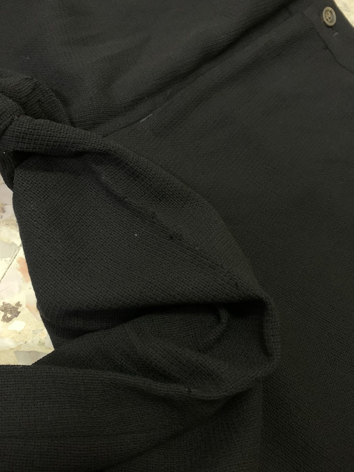 Comme des Garcons Homme Plus 💥FinalDrop⏰Vintage Comme Des Homme Plus Black Pant Size US 30 / EU 46 - 8 Thumbnail