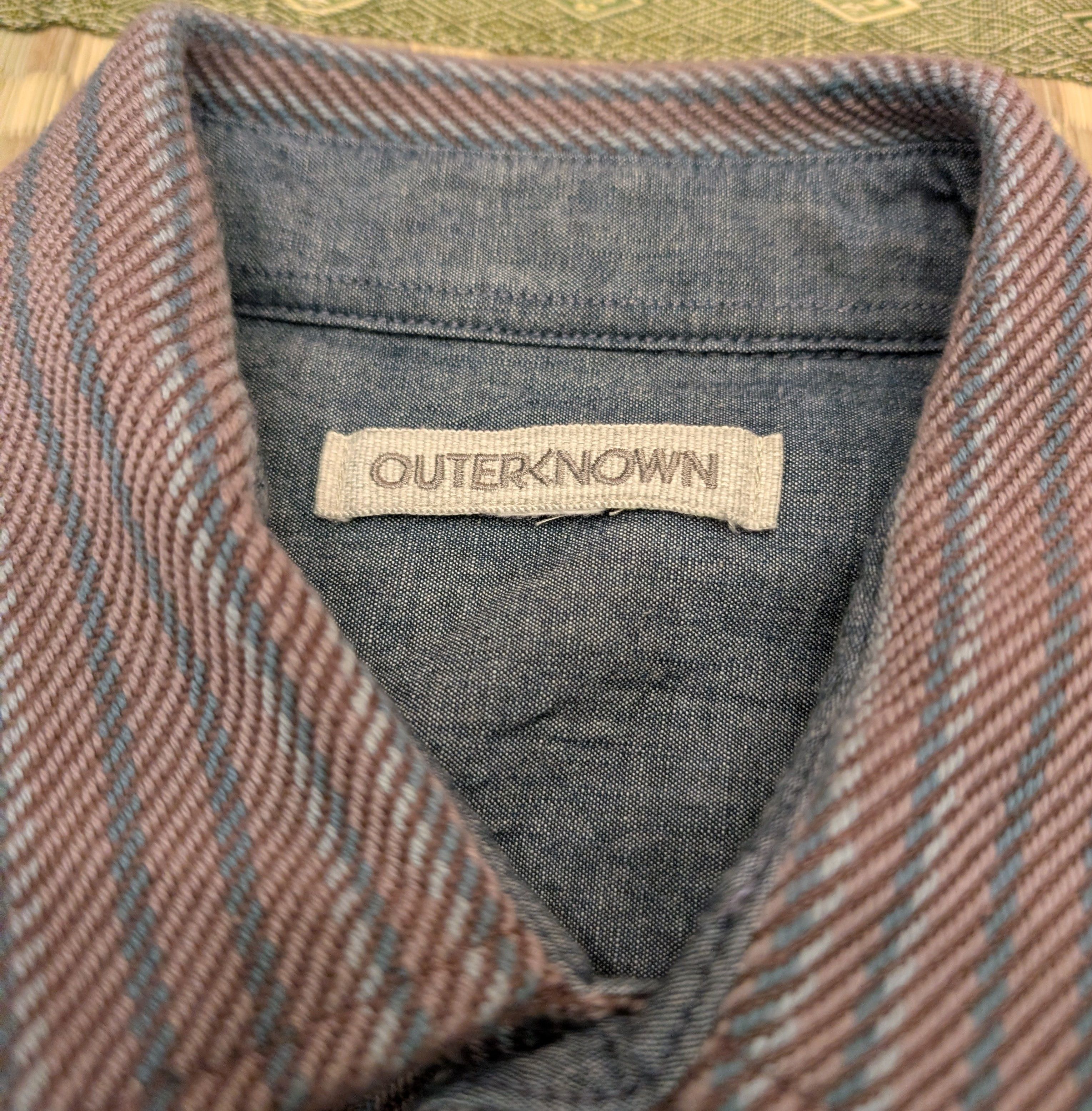 Outerknown Outerknown Blanket Shirt 100% Organic Cotton Snap Button Size US S / EU 44-46 / 1 - 3 Thumbnail
