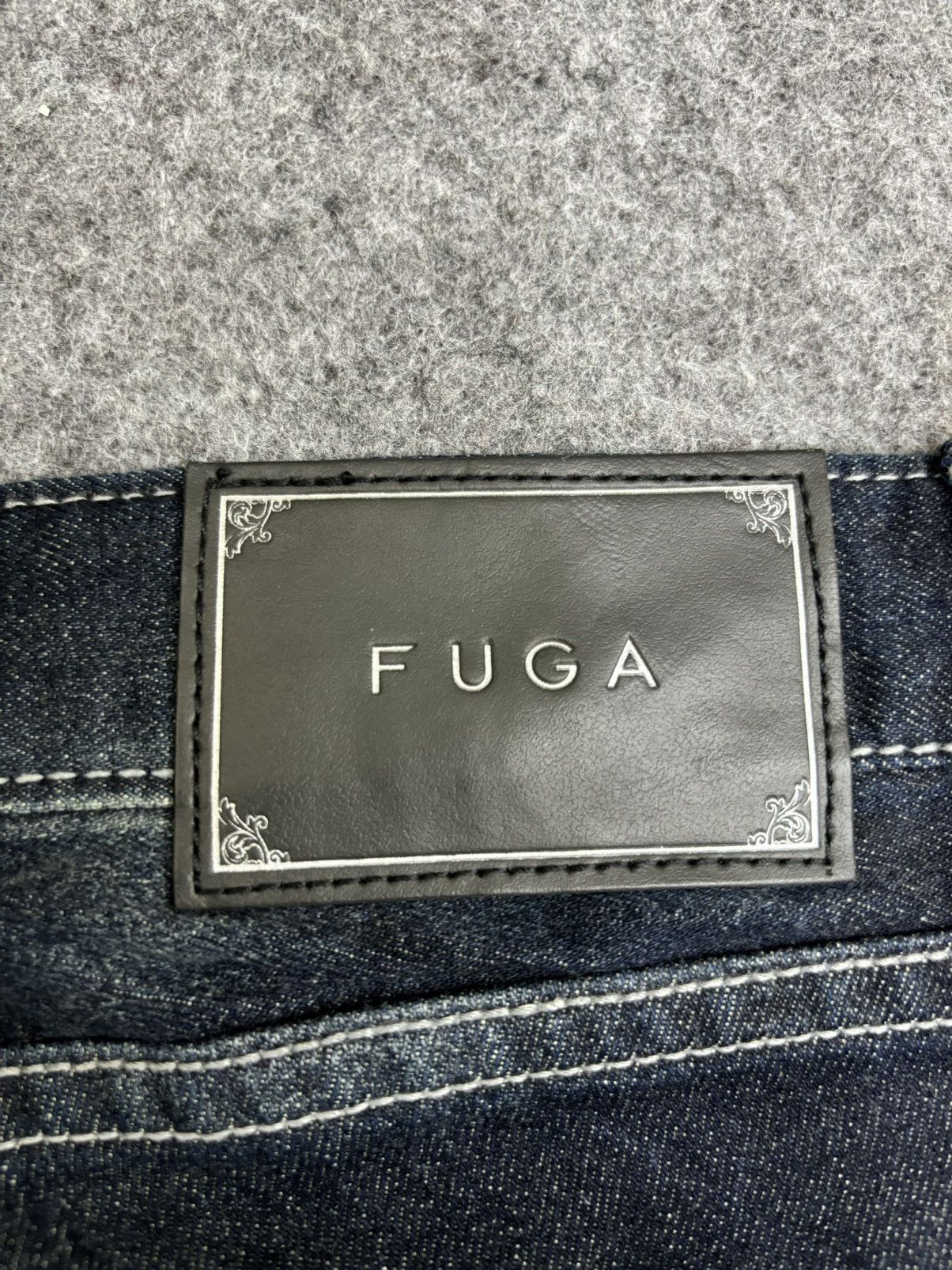 Seditionaries 💥Crazy Fades💥Archival Artisanal FUGA Skinny Fit Denim F570 Size US 31 - 13 Thumbnail