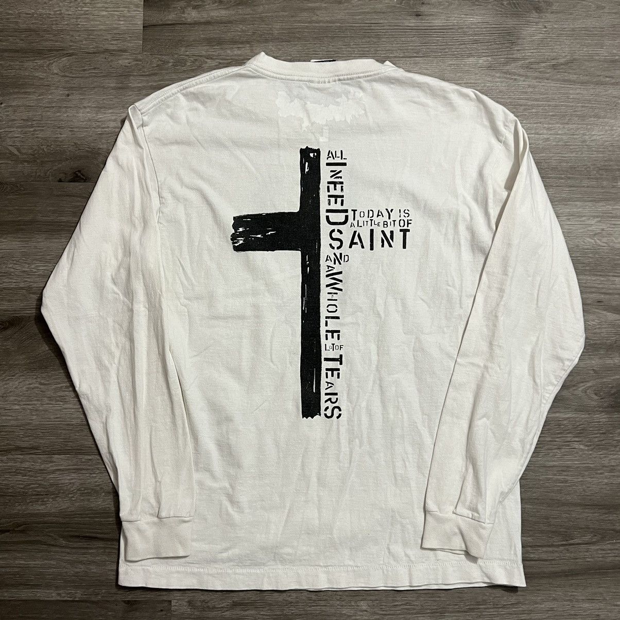 DENIM TEARS × Saint Michael Saint Michael Denim Tears Longsleeve Size US L / EU 52-54 / 3 - 9 Thumbnail