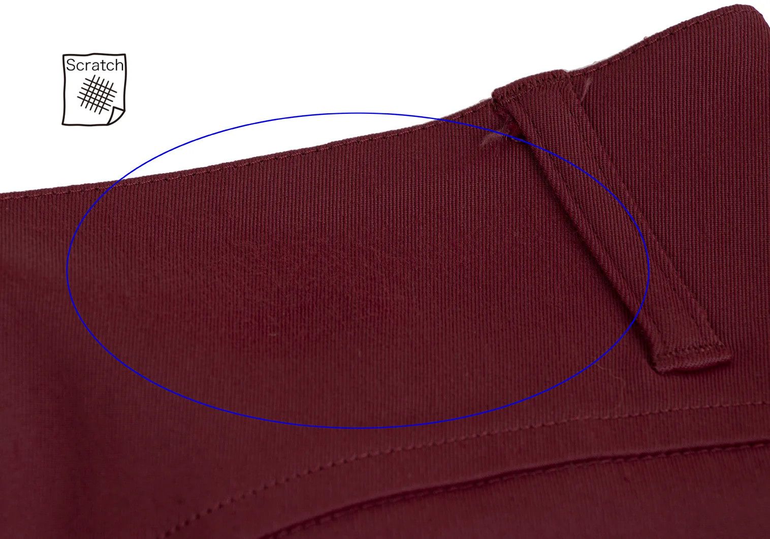 Jean Paul Gaultier Stretch Nylon Cotton Pants in Wine Size 48 Size US 32 / EU 48 - 12 Thumbnail