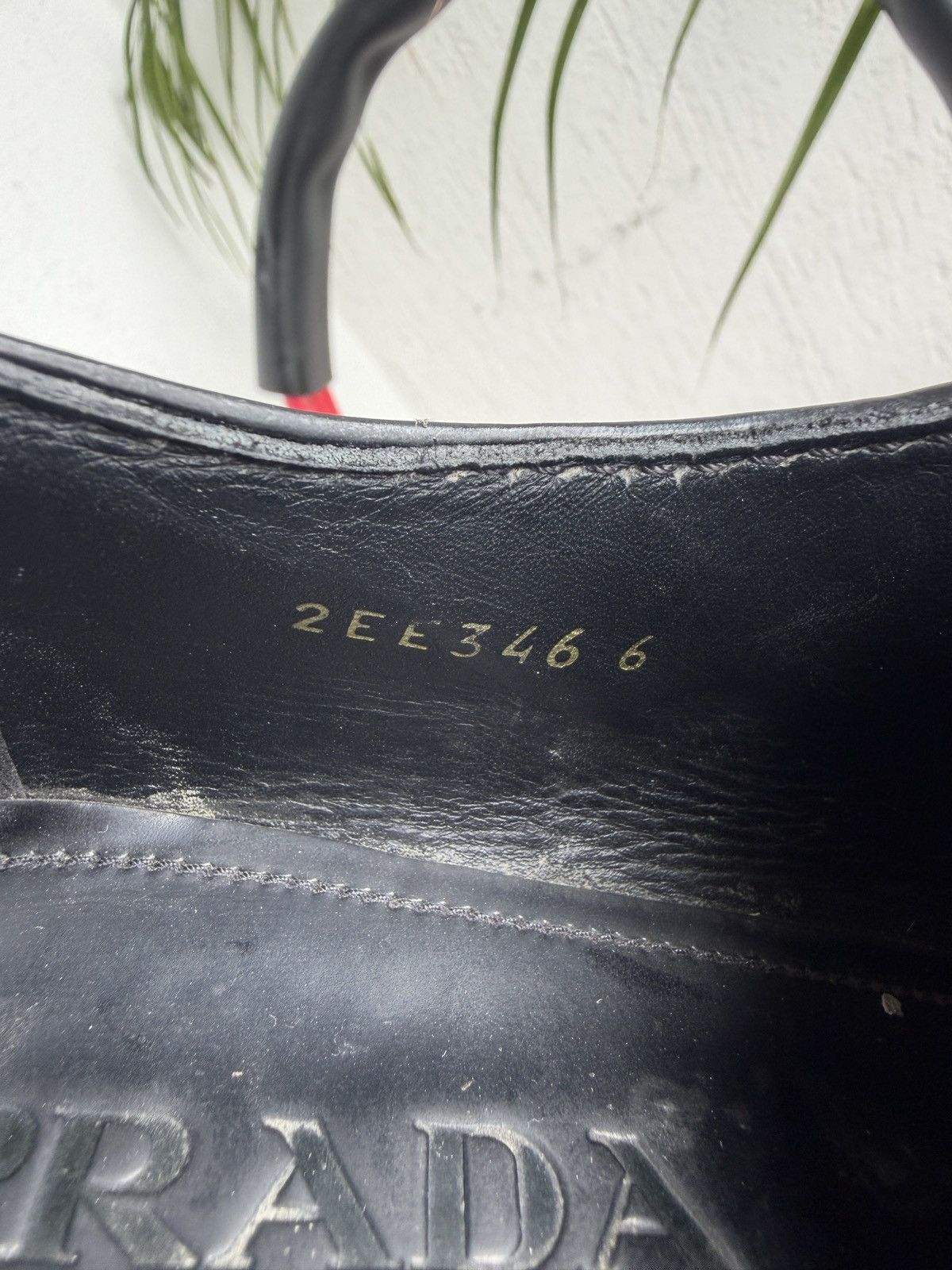 Prada brush leather loafers Size US 7 / EU 40 - 11 Thumbnail