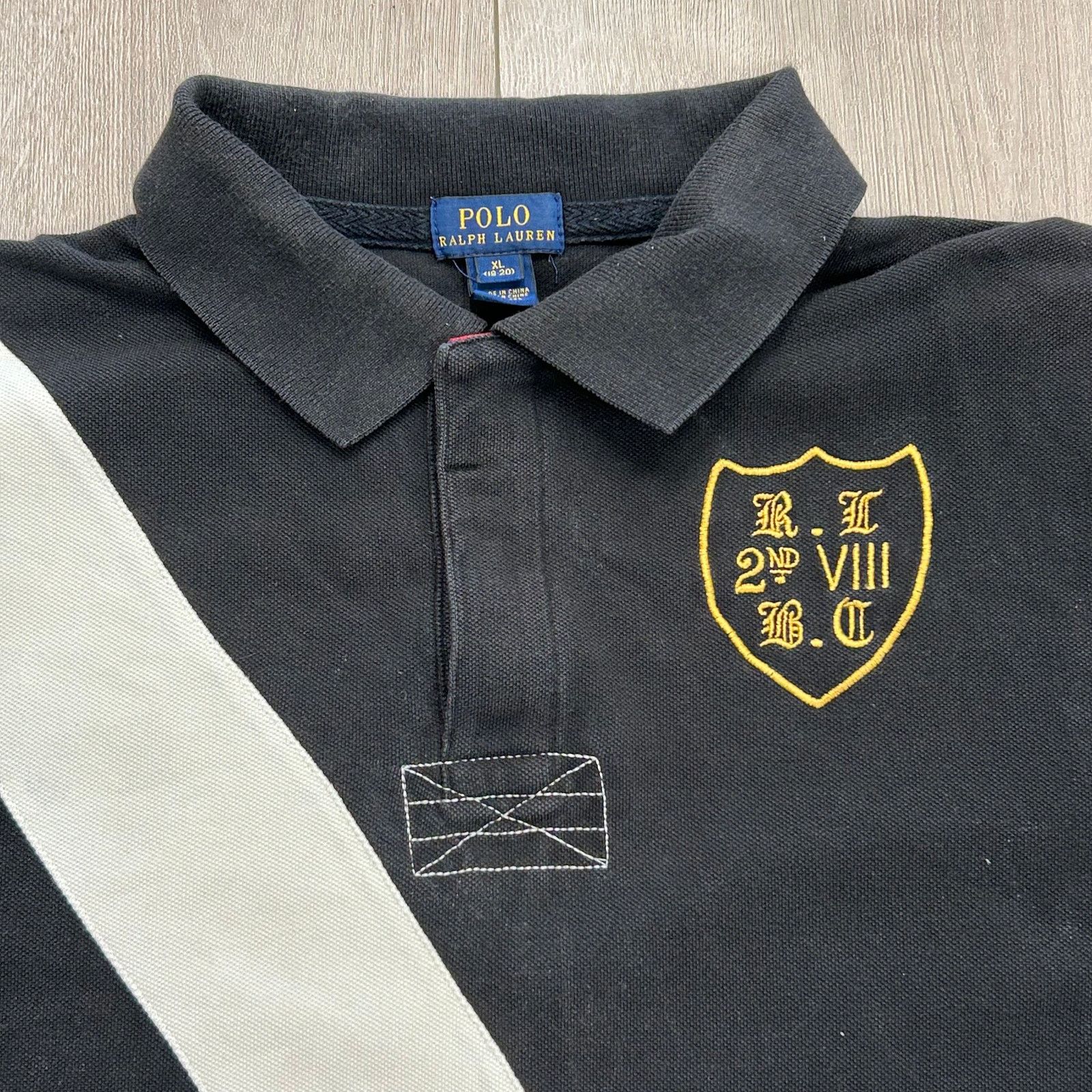 Polo Ralph Lauren Polo Ralph Lauren Boys Crest Logo Polo Shirt Size Youth XL Size US XS / EU 42 / 0 - 2 Thumbnail