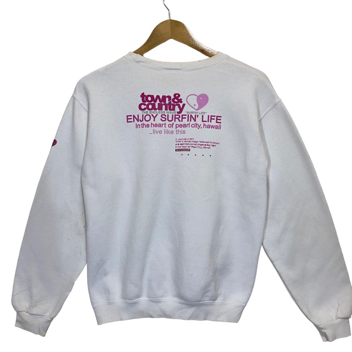 Vintage Vintage T&C Big Logo Crewneck Sweatshirt Size S Size US S / EU 44-46 / 1 - 1 Thumbnail