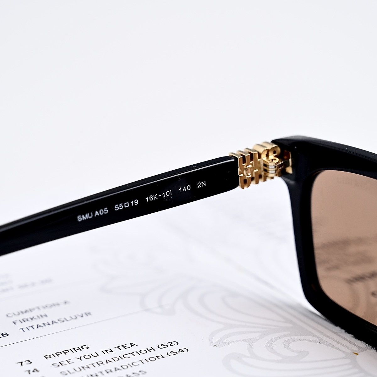 Miu Miu MIU MIU 0MU A05S SUNGLASSES Size ONE SIZE - 9 Thumbnail