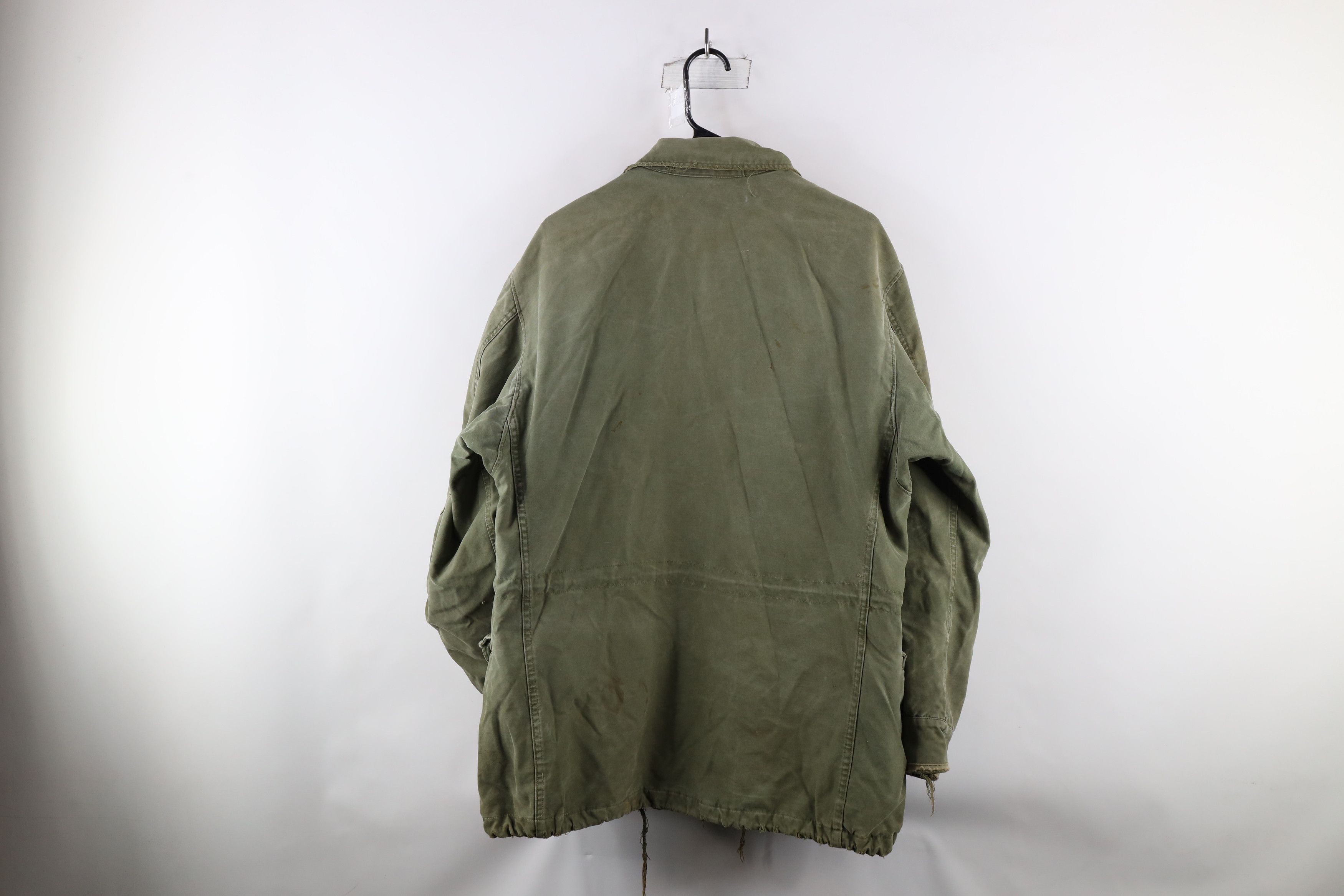 Vintage Vintage 50s Korean War M-1951 Field Shell Jacket Green USA Size US M / EU 48-50 / 2 - 15 Thumbnail