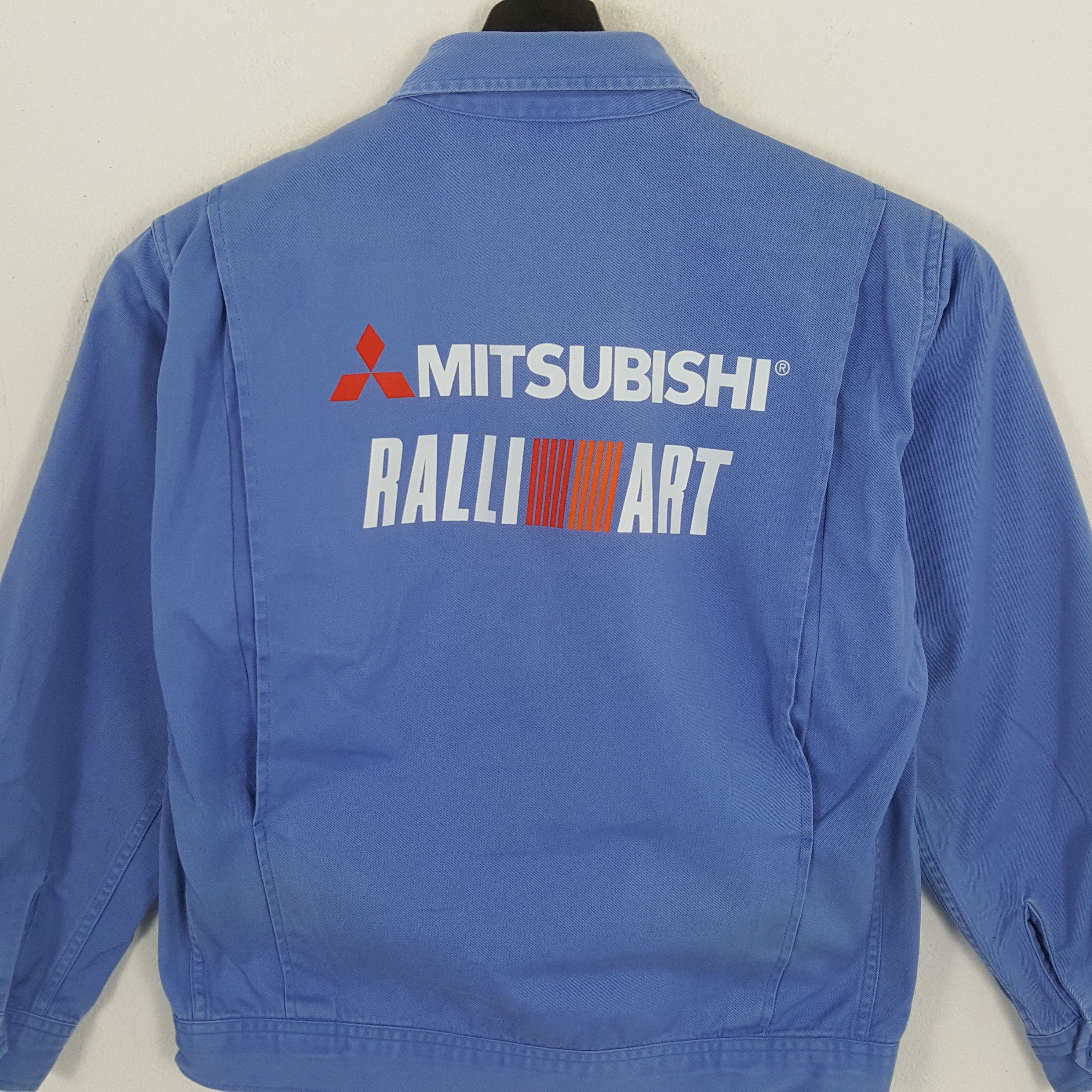 Japanese Brand × Vintage MITSUBISHI RALLI ART Motorsports Custom Art Jacket Size US M / EU 48-50 / 2 - 2 Thumbnail