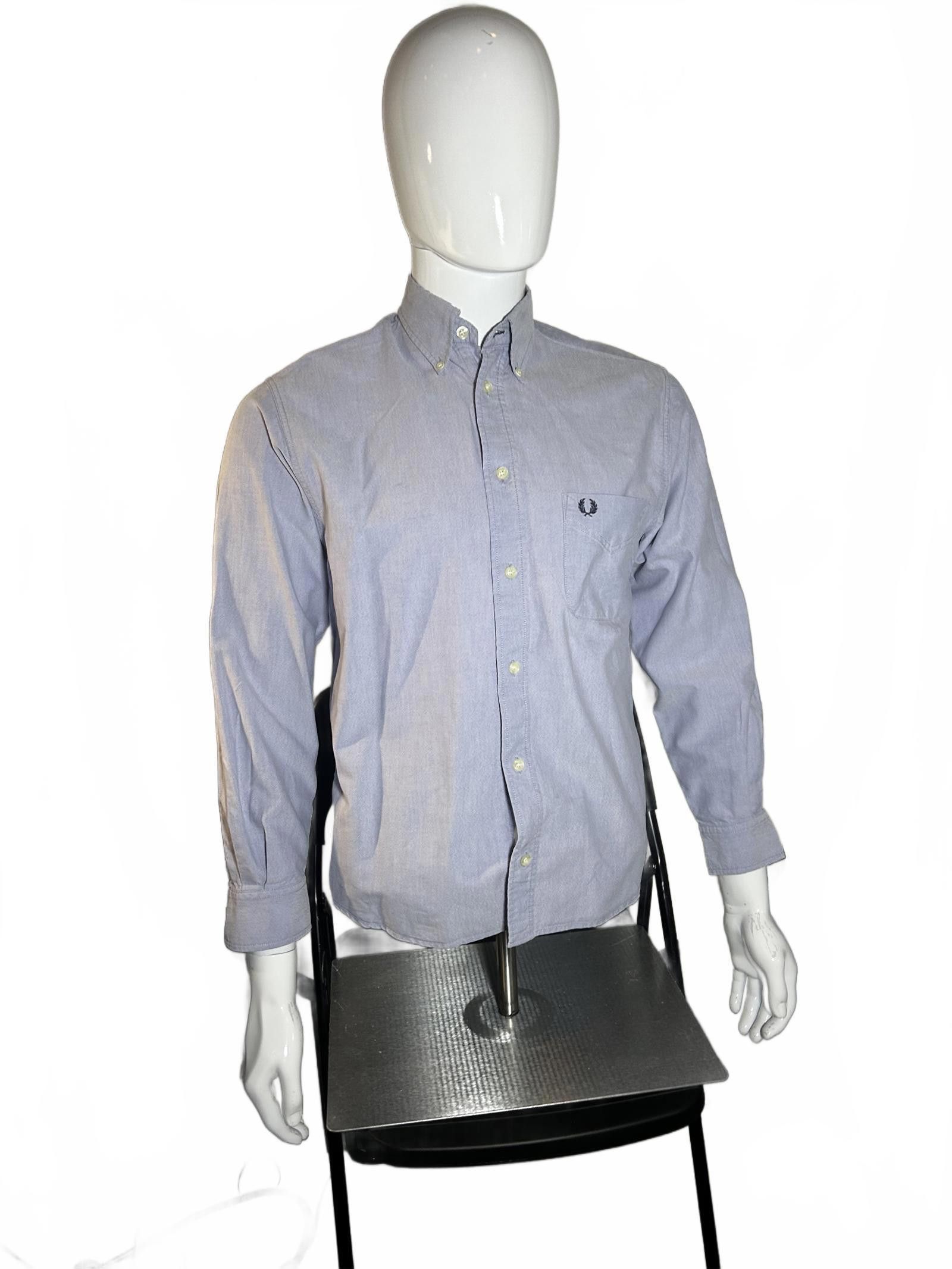 Fred Perry Fred Perry Classic Button-Up Shirt - Size S in Light Blue Size US S / EU 44-46 / 1 - 2 Thumbnail